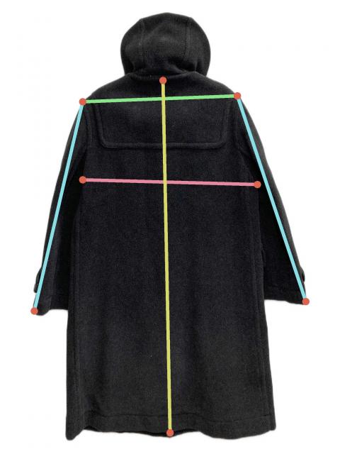 中古・古着通販】O HENRY (オーヘンリー) ダッフルコート グレー