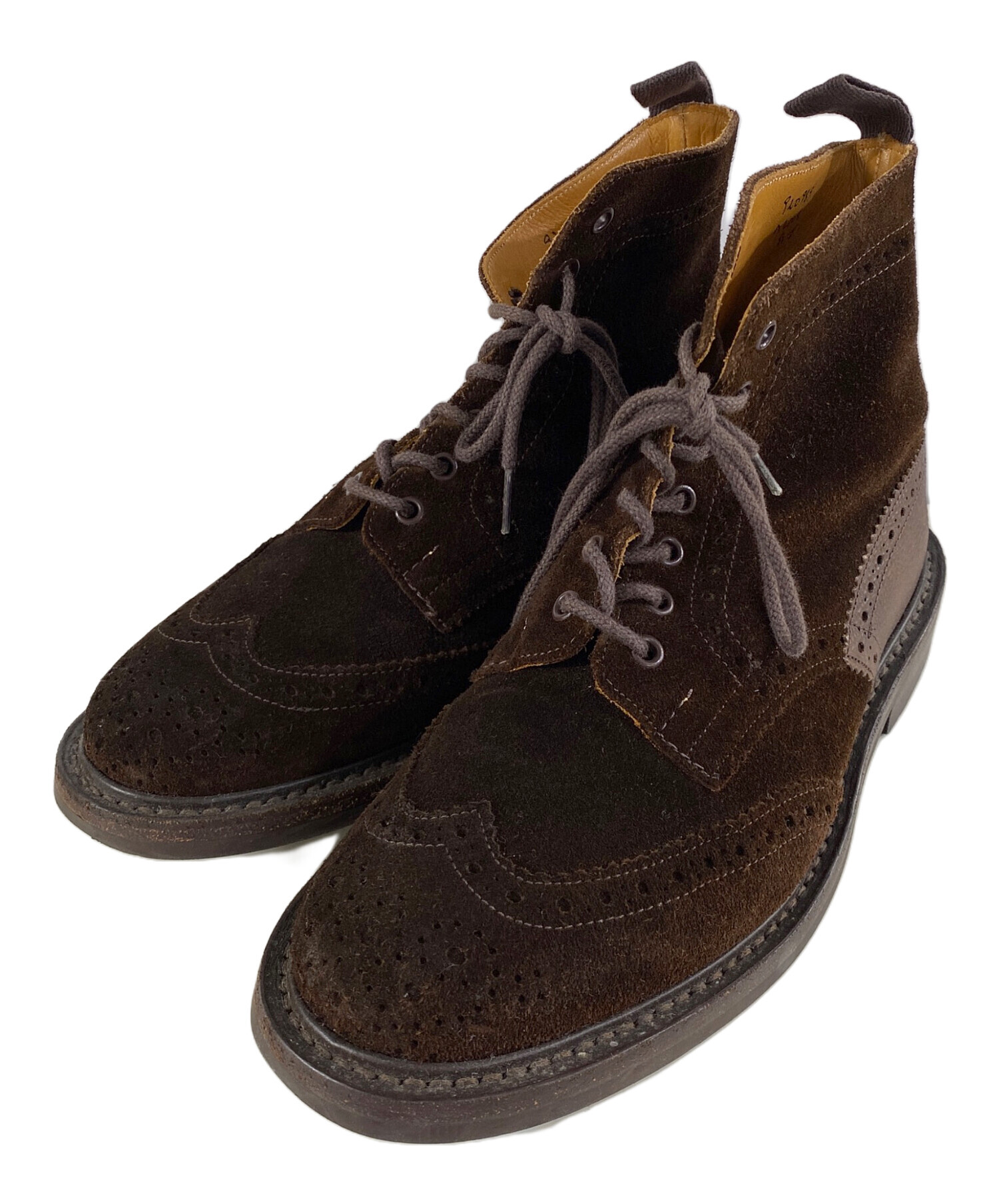 中古・古着通販】Tricker's (トリッカーズ) ウイングチップ スエード