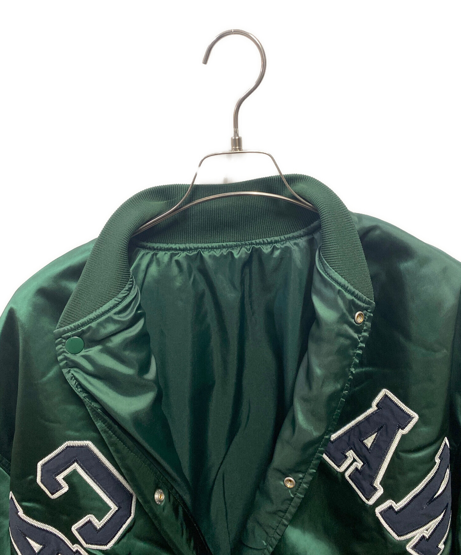 中古・古着通販】NAUTICA (ノーティカ) スタジャン グリーン サイズ:XL