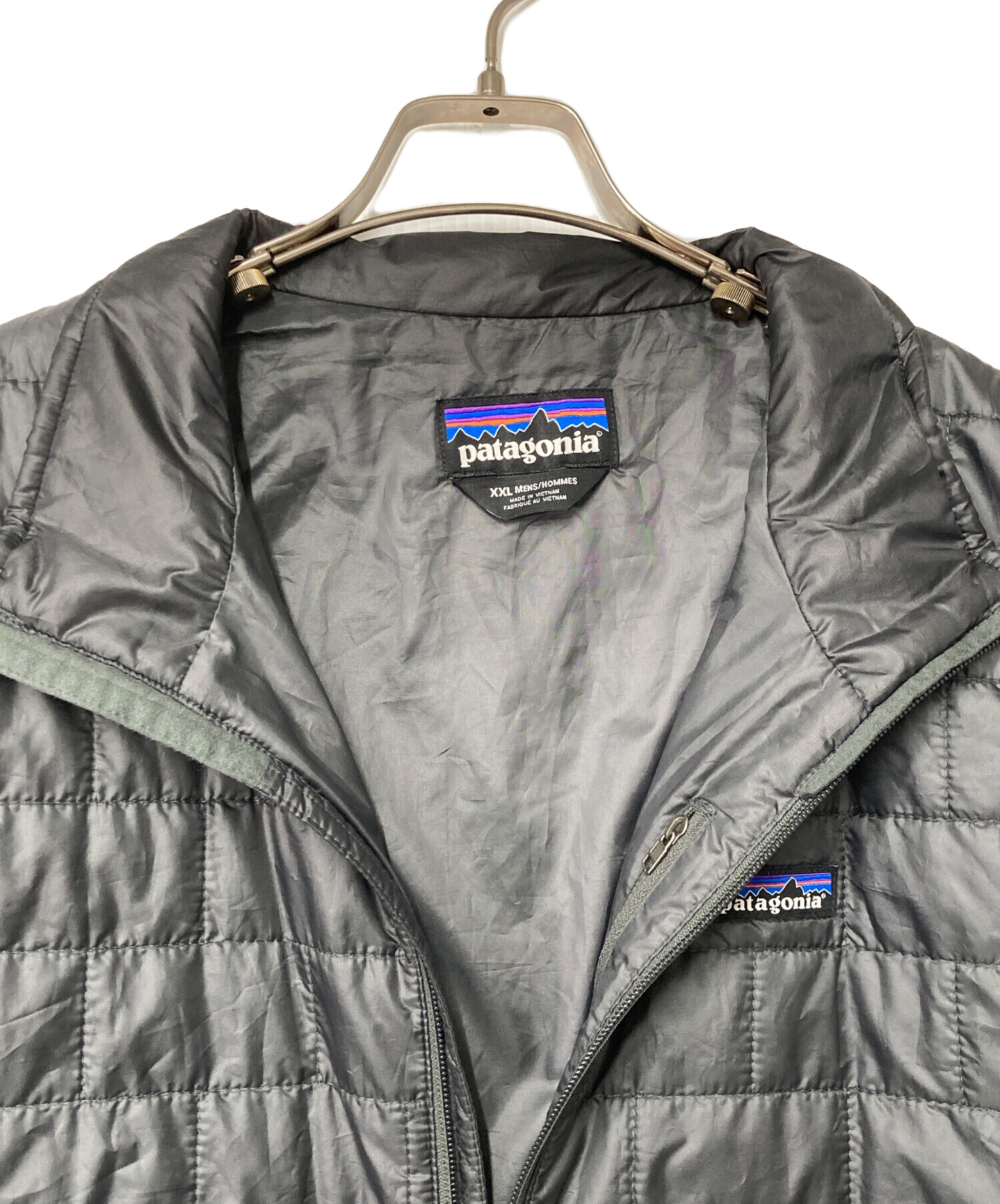 中古・古着通販】Patagonia (パタゴニア) ナノパフベスト グレー