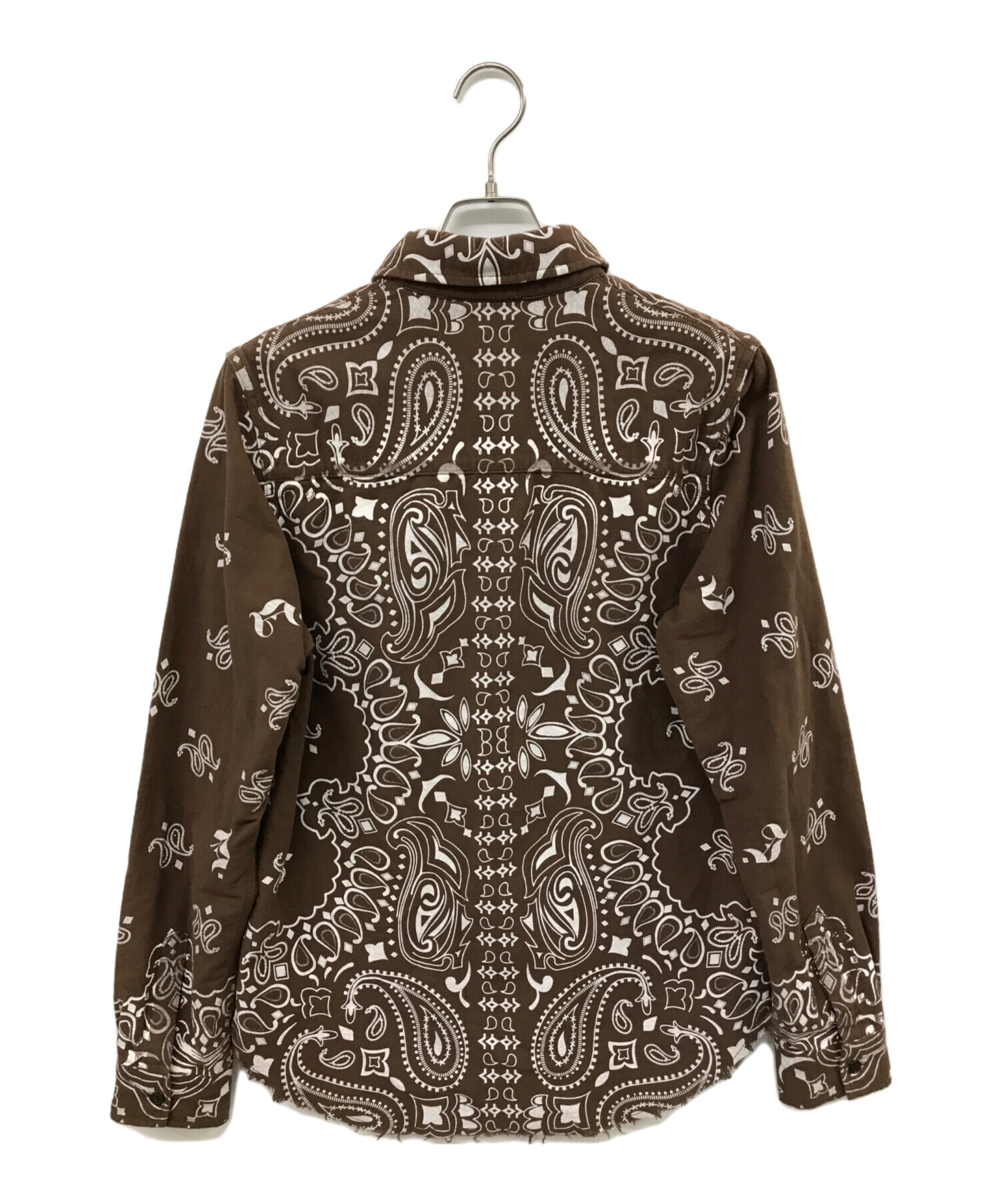 中古・古着通販】JUN/NAKAYAMA (ジュン ナカヤマ) PAISLEY SHIRT / BRW