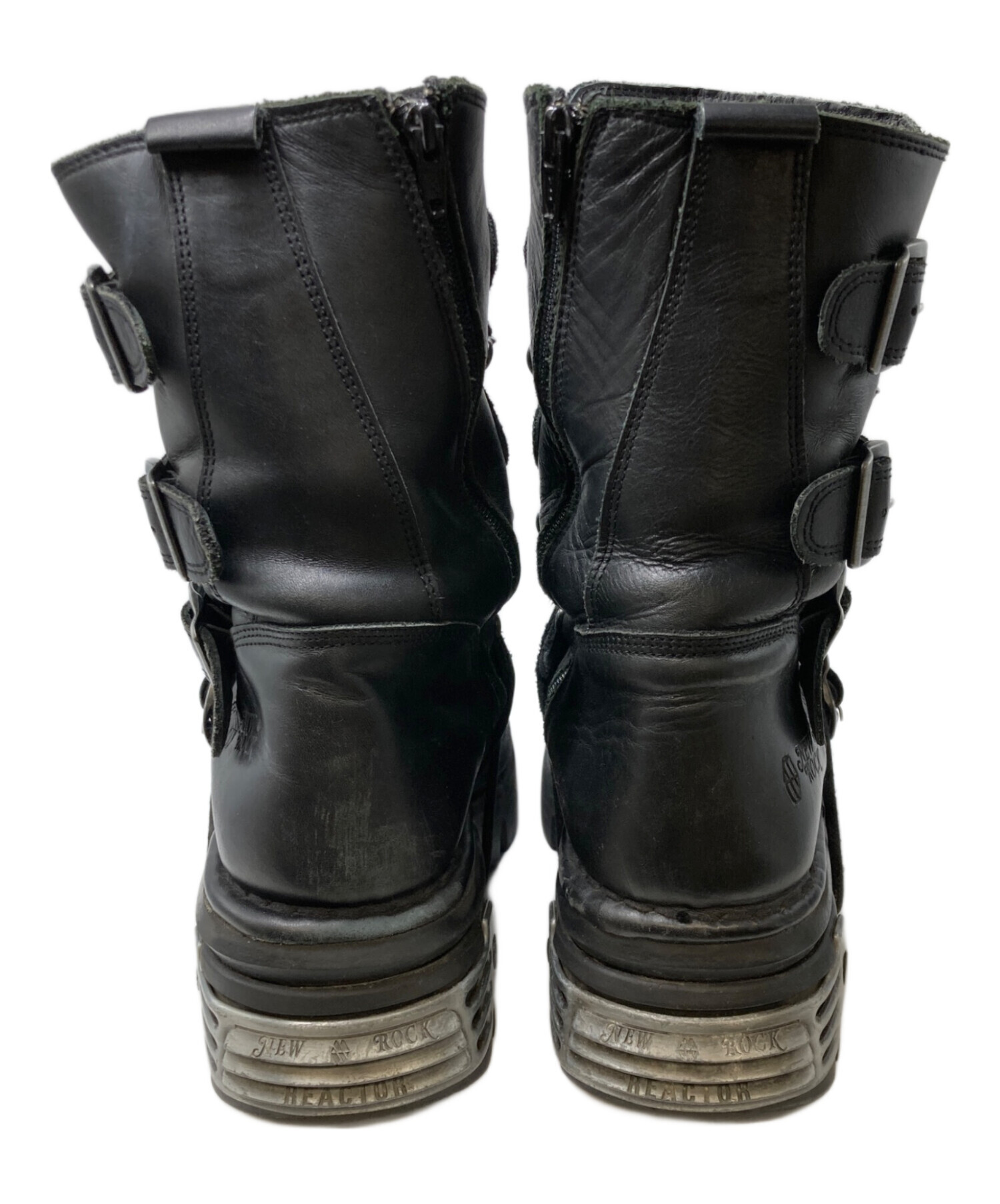 中古・古着通販】NEW ROCK (ニューロック) サイドジップブーツ