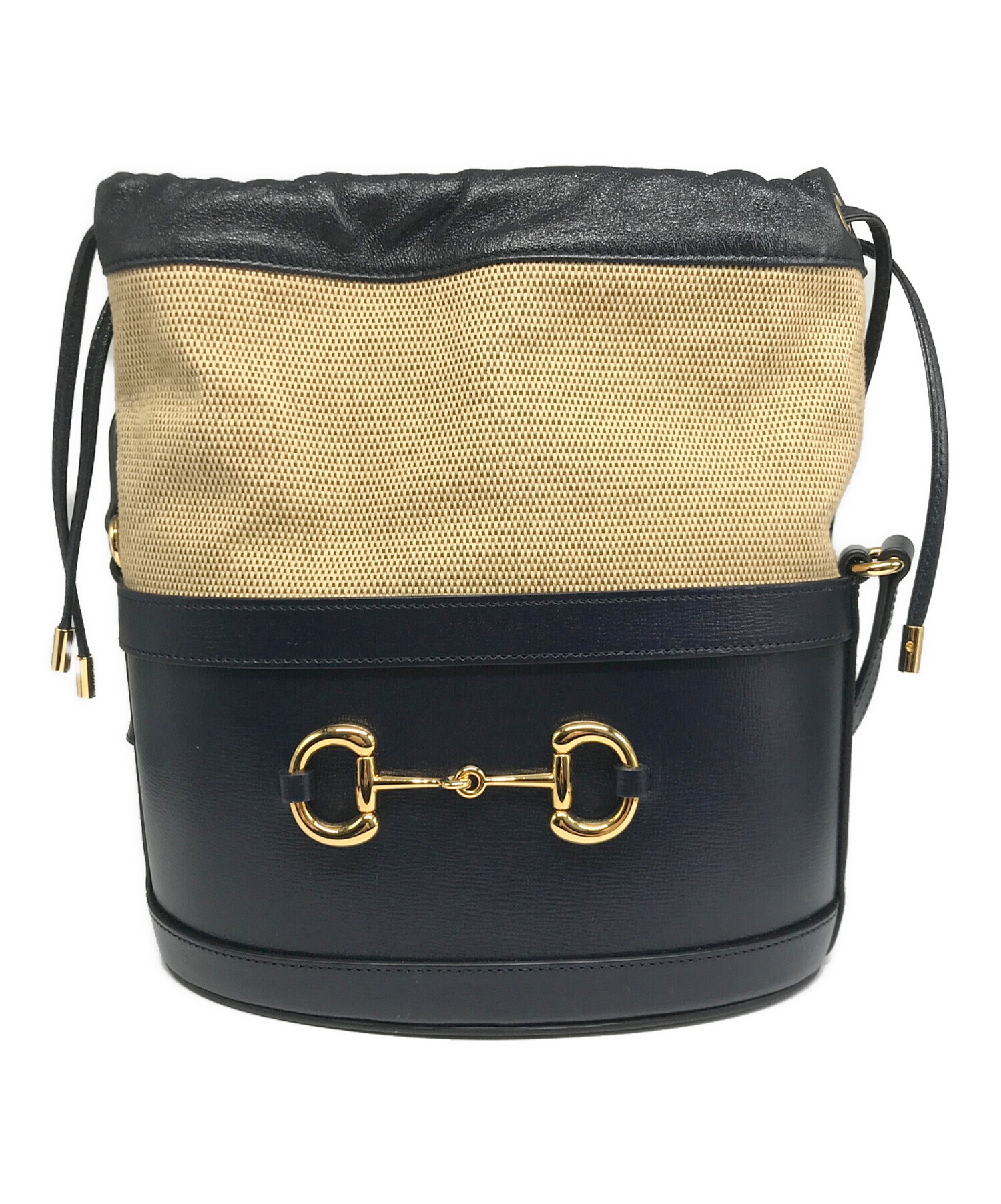 中古・古着通販】GUCCI (グッチ) ホースビット1955 バケットバッグ