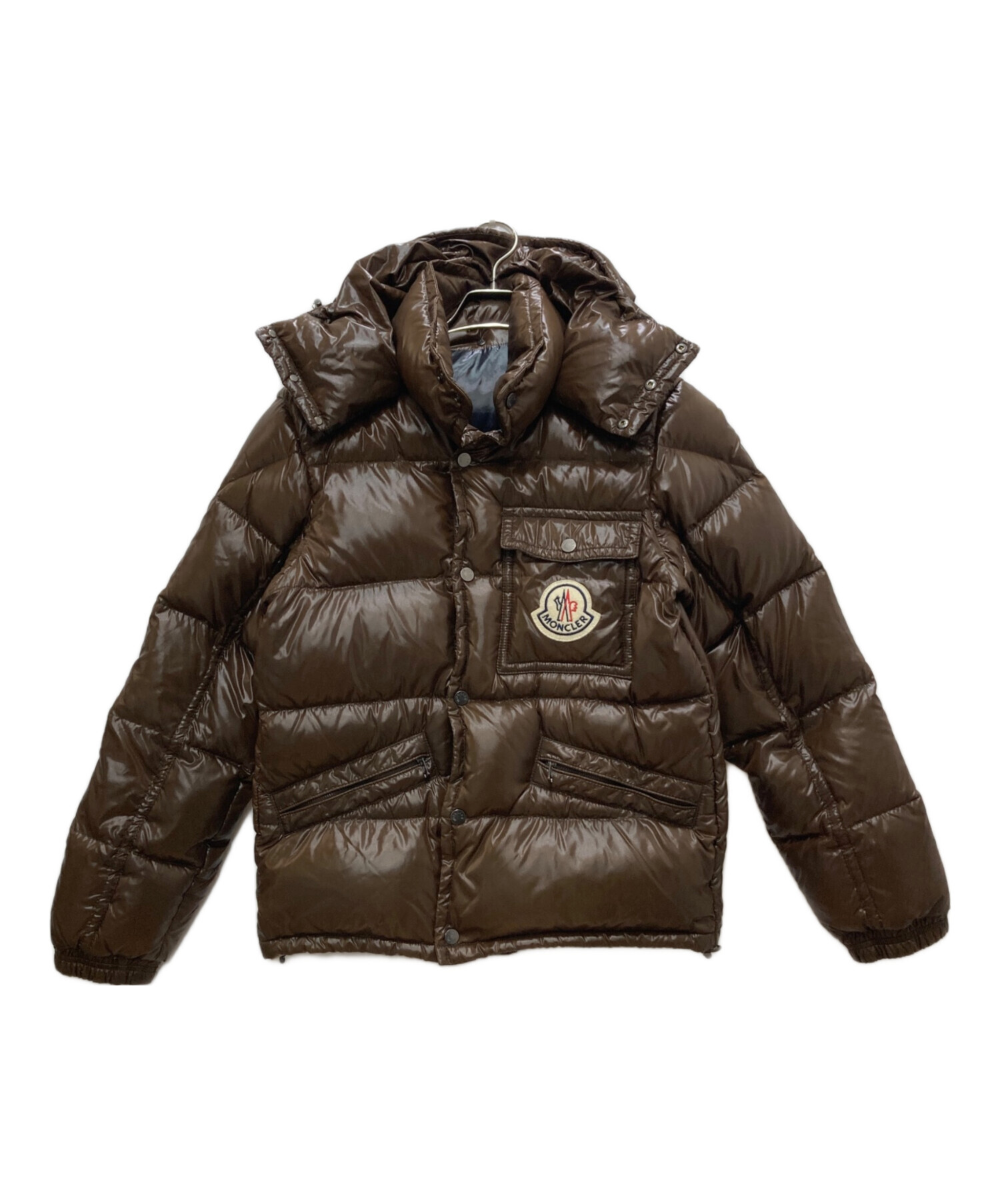 中古・古着通販】MONCLER (モンクレール) K2ダウンジャケット ブラウン