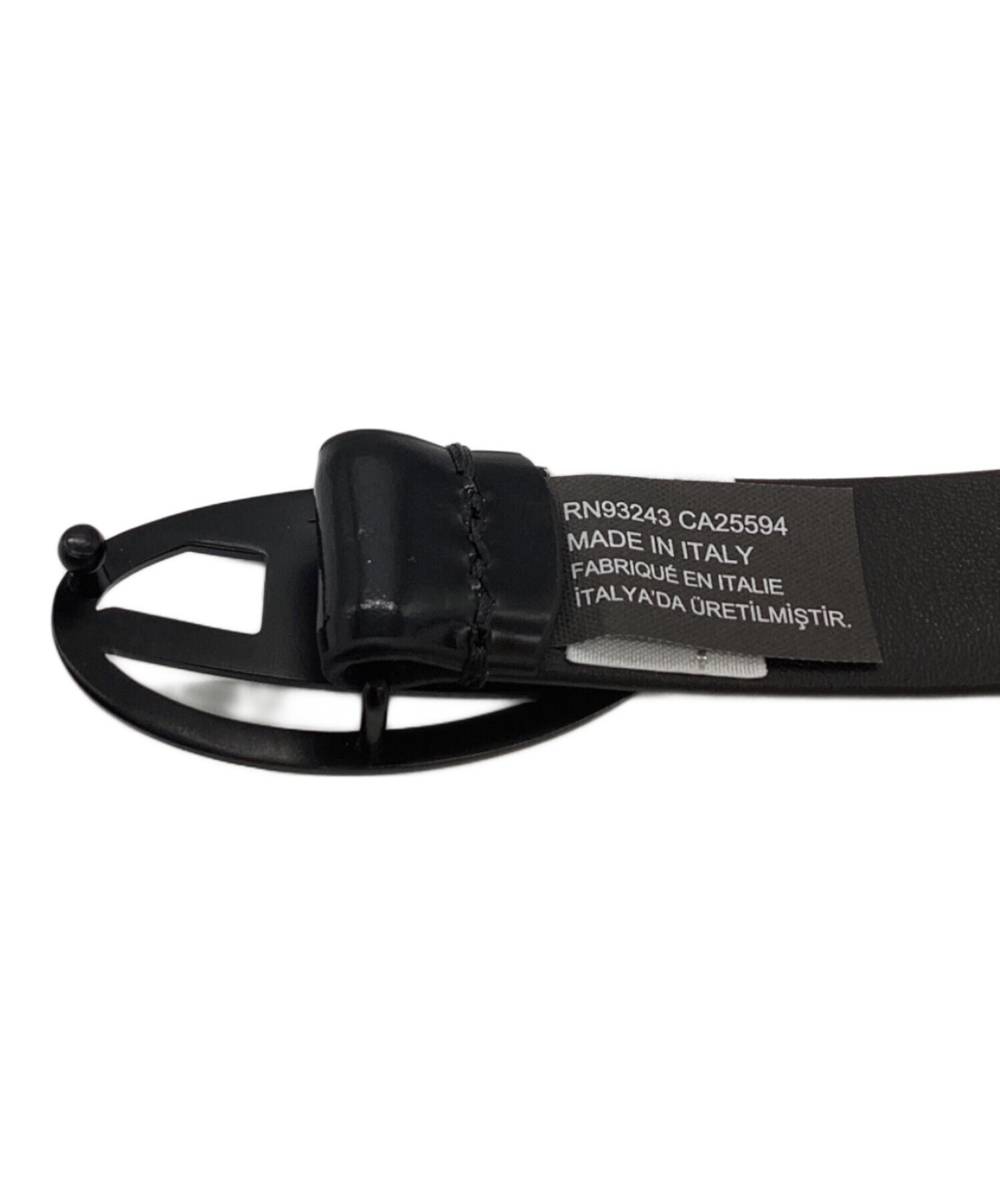 中古・古着通販】DIESEL (ディーゼル) ラインストーン付きベルトベルト