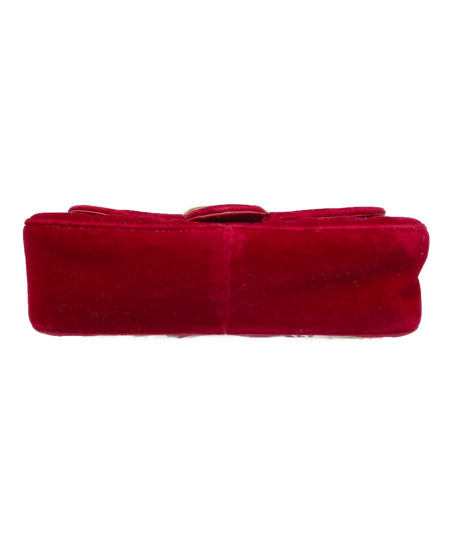 中古・古着通販】GUCCI (グッチ) GGマーモント ベルベット チェーン