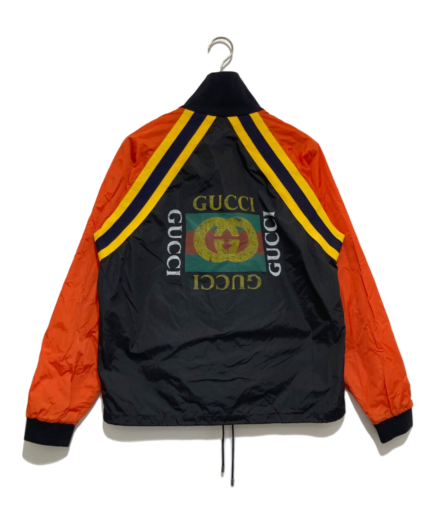 中古・古着通販】GUCCI (グッチ) ヴィンテージロゴナイロンジャケット