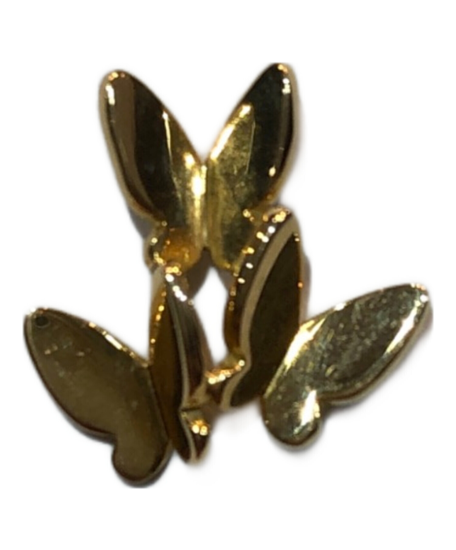 中古・古着通販】AHKAH (アーカー) パピヨンブリリアン 蝶 ピアス K18