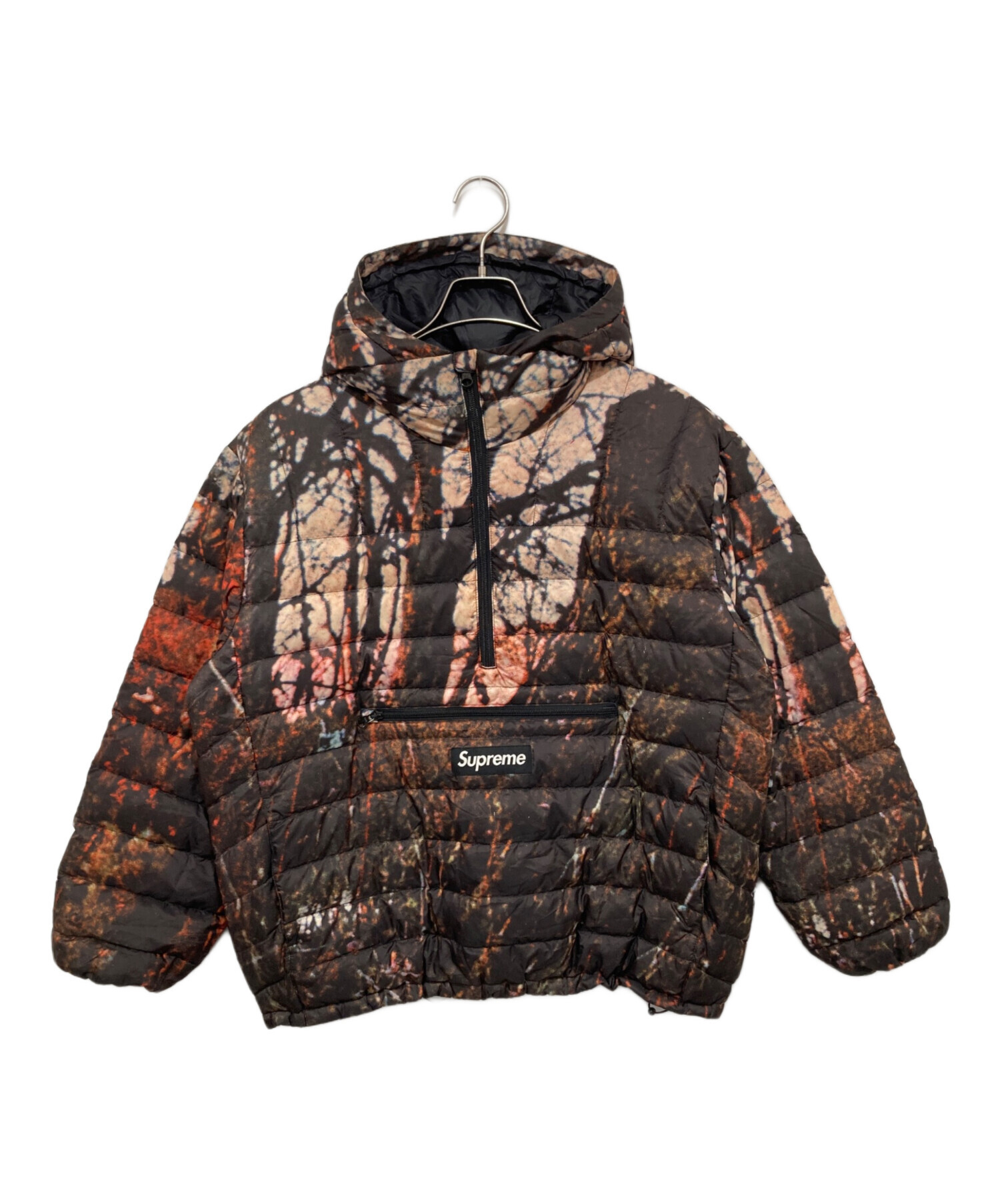 中古・古着通販】SUPREME (シュプリーム) Micro Down Half Zip Hooded