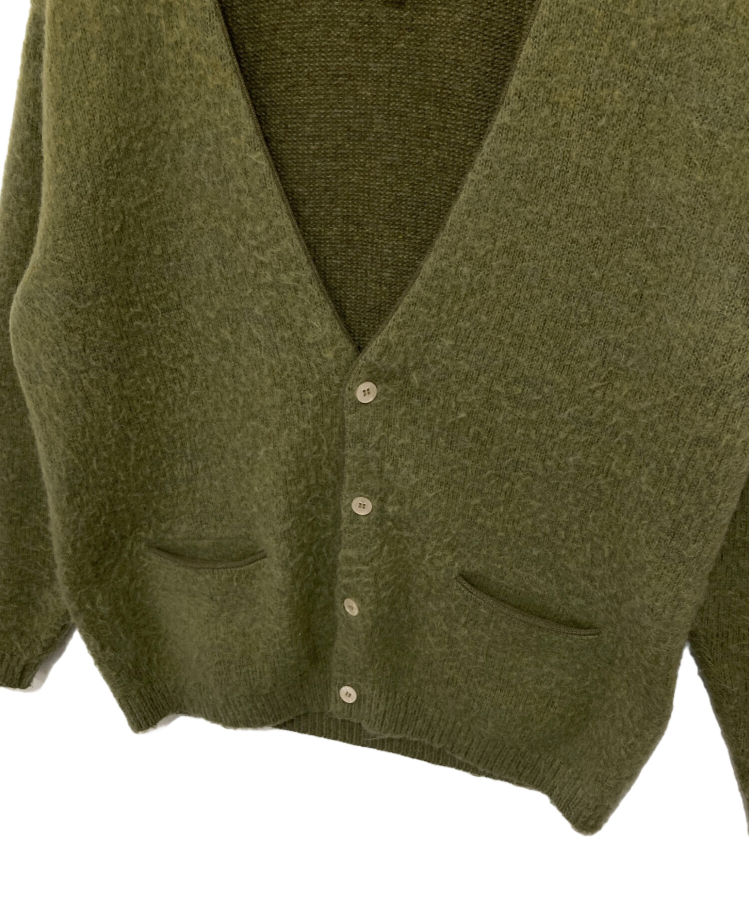 中古・古着通販】Pherrow's (フェローズ) モヘアカーディガン PMSC1