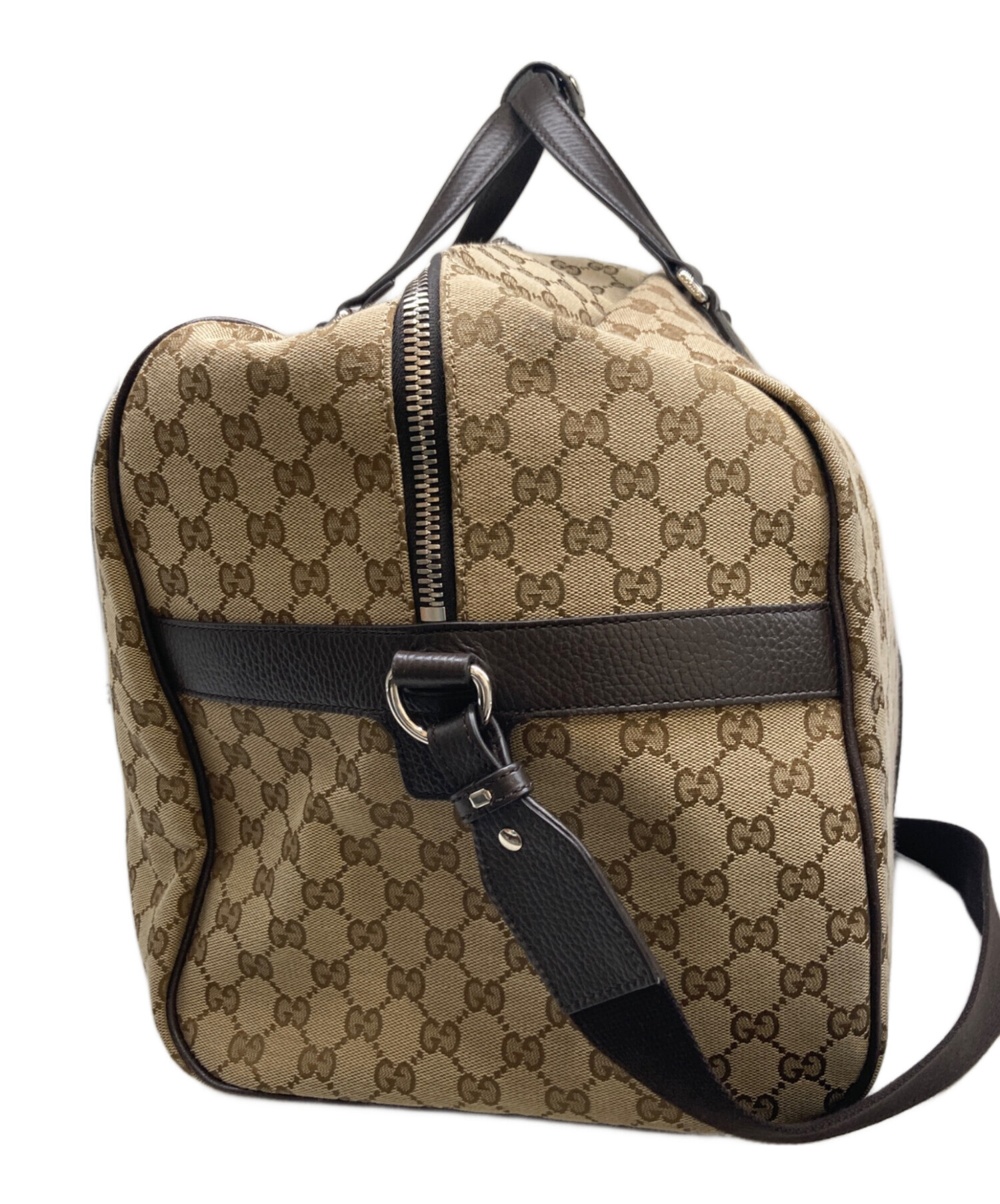 中古・古着通販】GUCCI (グッチ) GGキャンバス 2WAYボストンバッグ