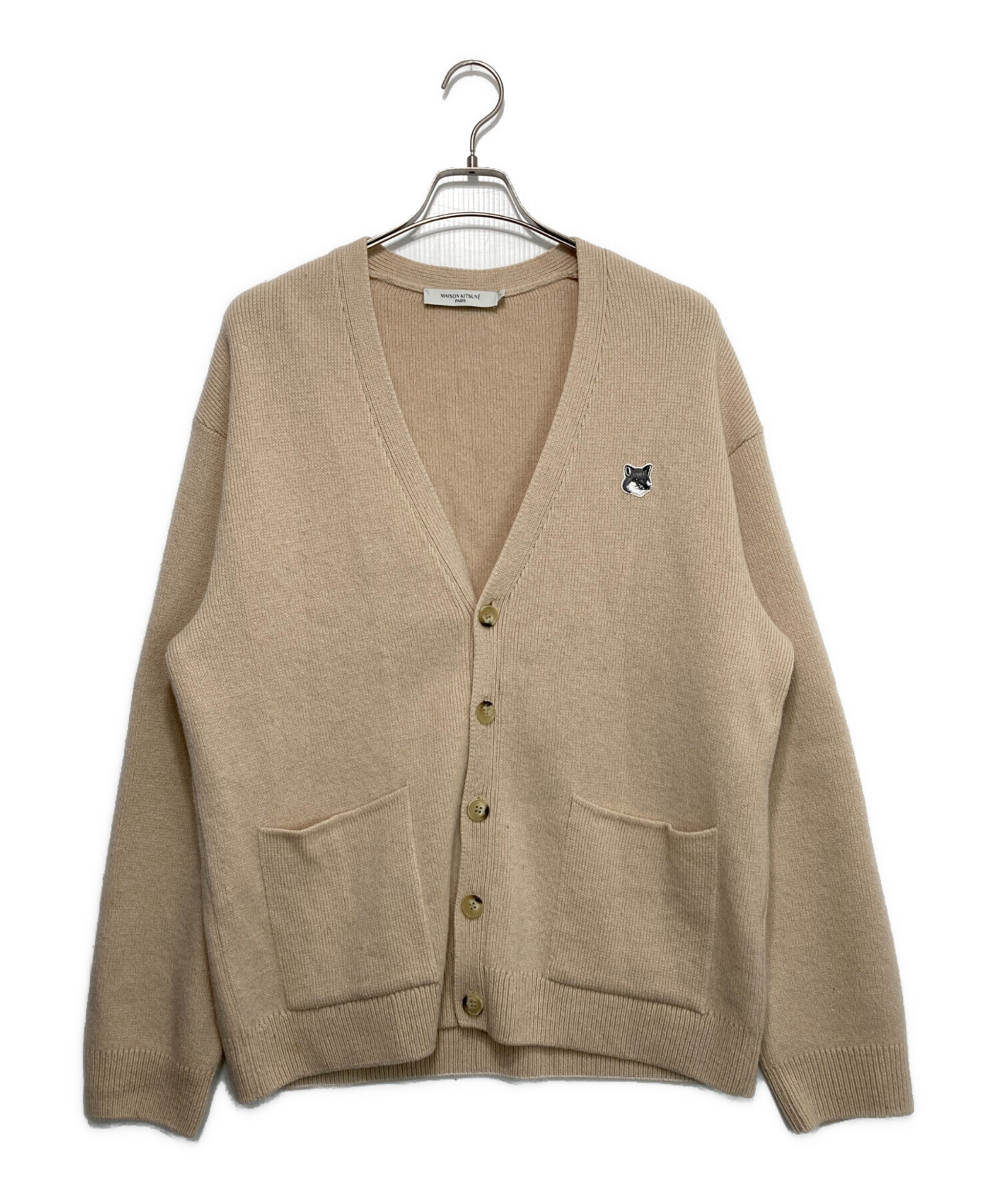 中古・古着通販】MAISON KITSUNE (メゾンキツネ) ニットカーディガン