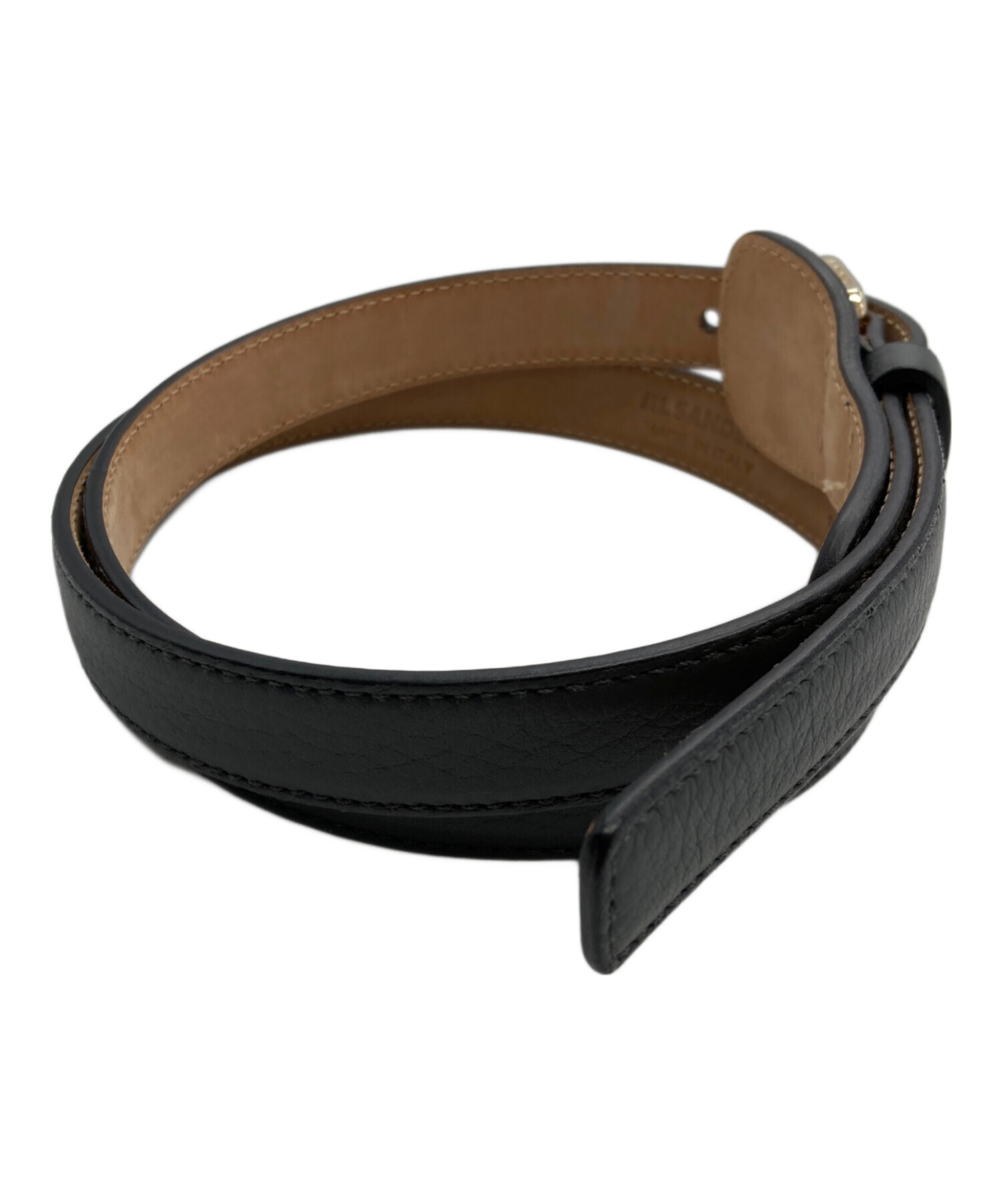 中古・古着通販】JIL SANDER (ジルサンダー) レザーベルト グレー