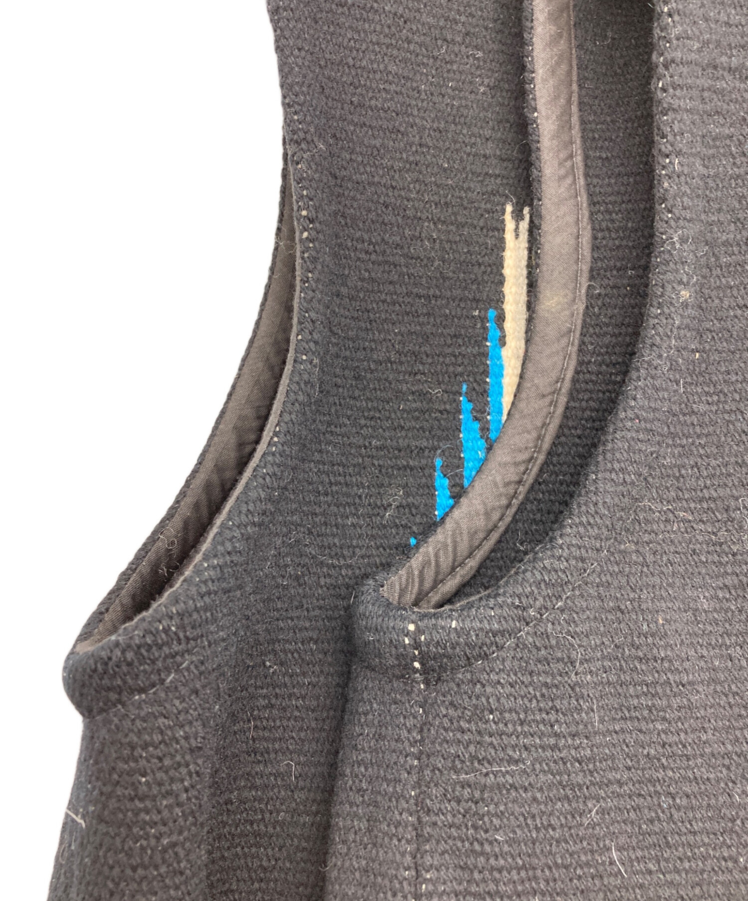 中古・古着通販】CENTINELA (センチネラ) チマヨベスト ブラック