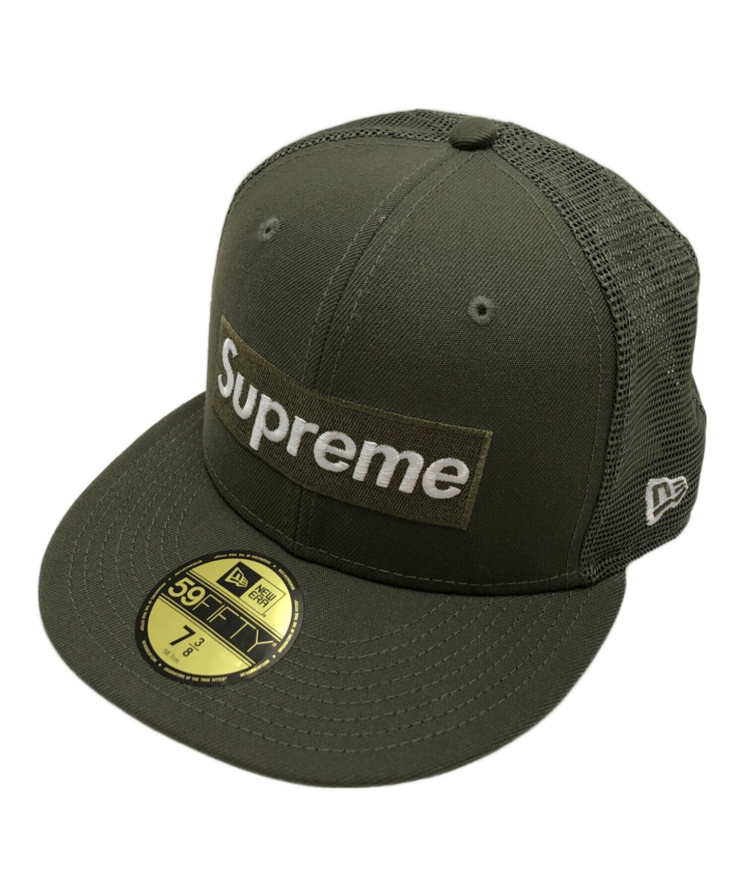 7 5/8 Supreme ニューエラ シュプリーム ボックスロゴ キャップ