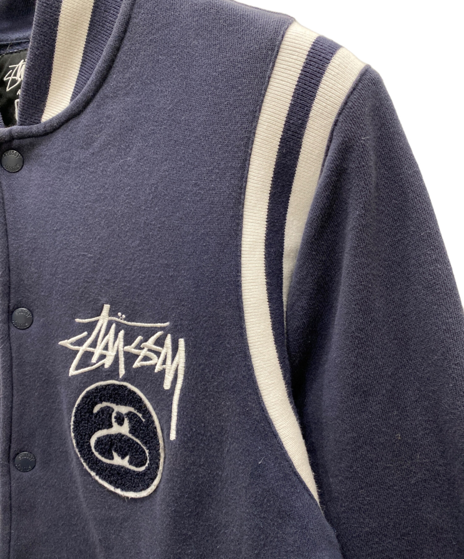 中古・古着通販】stussy (ステューシー) スウェットスタジャン