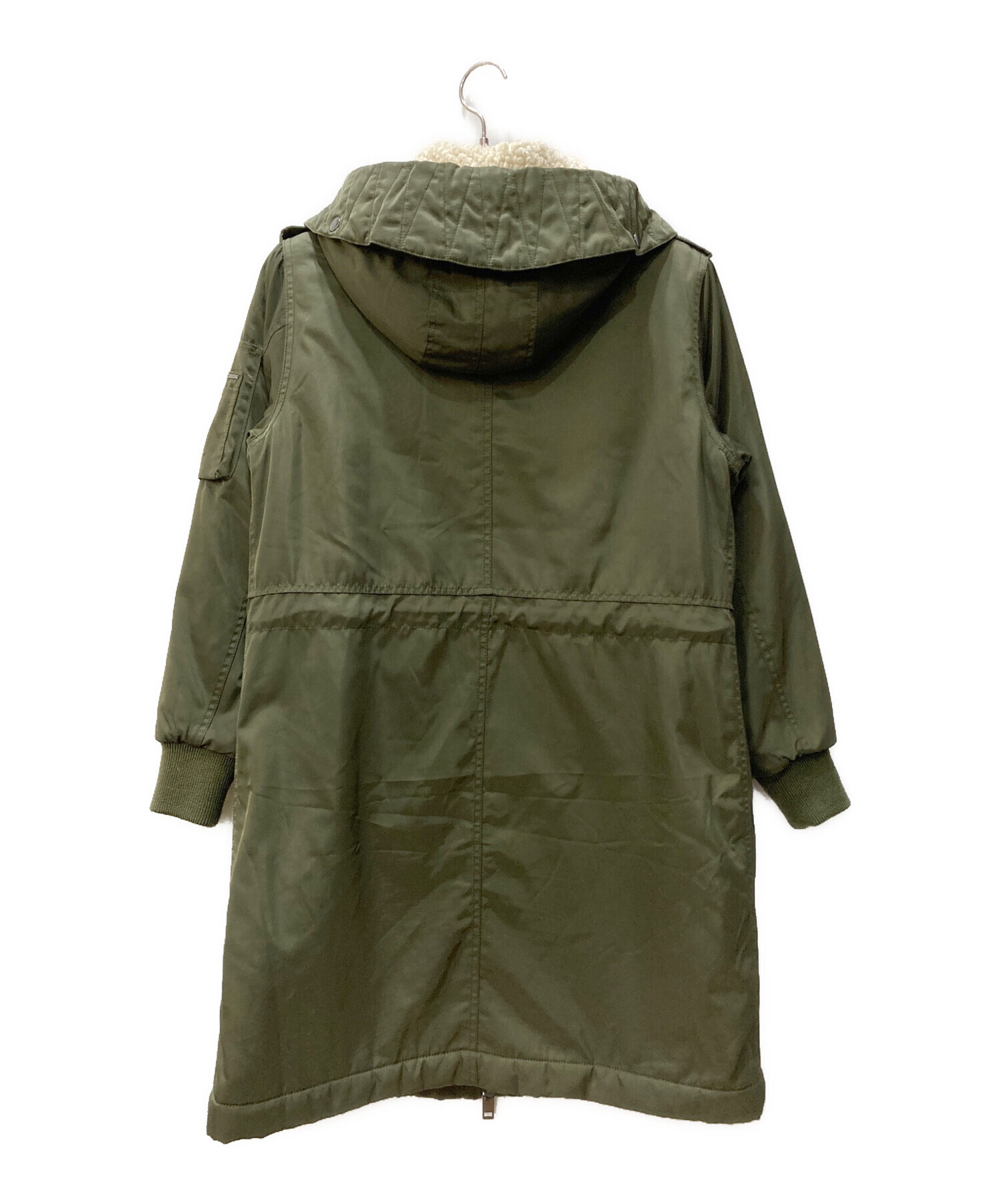 中古・古着通販】DIESEL (ディーゼル) モッズコート カーキ サイズ:XS