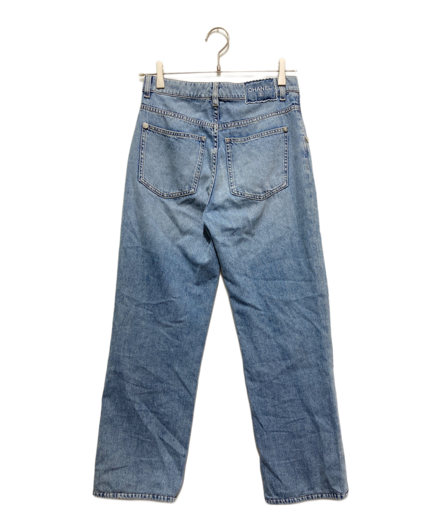 中古・古着通販】CHANEL (シャネル) ココビーチデニムパンツ