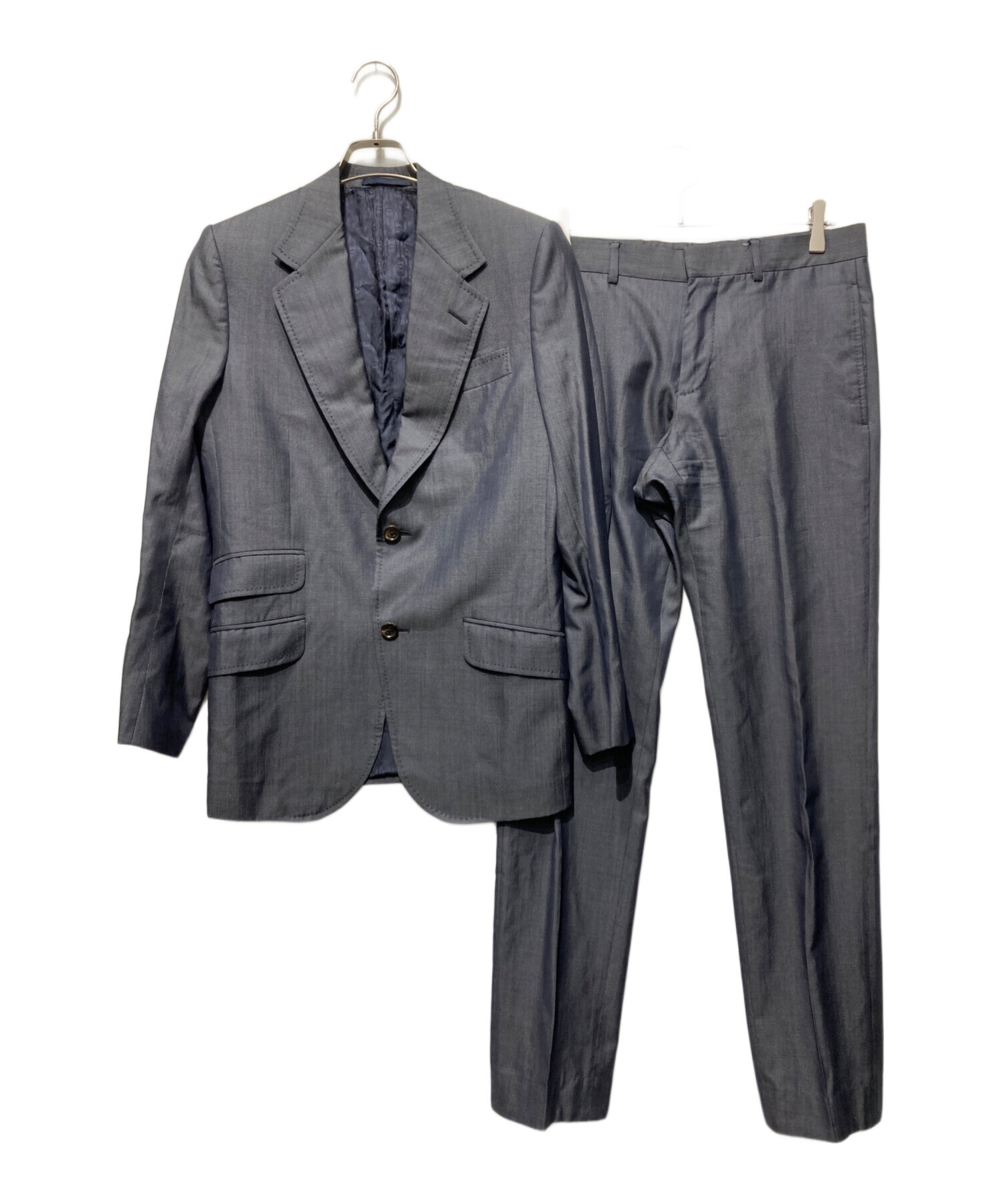 中古・古着通販】GUCCI (グッチ) セットアップスーツ グレー サイズ:7