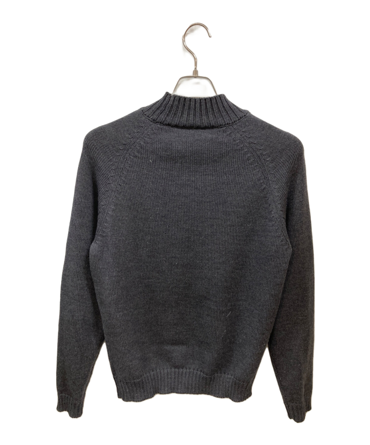 中古・古着通販】Zanone (ザノーネ) 5ゲージウールソリッドモック