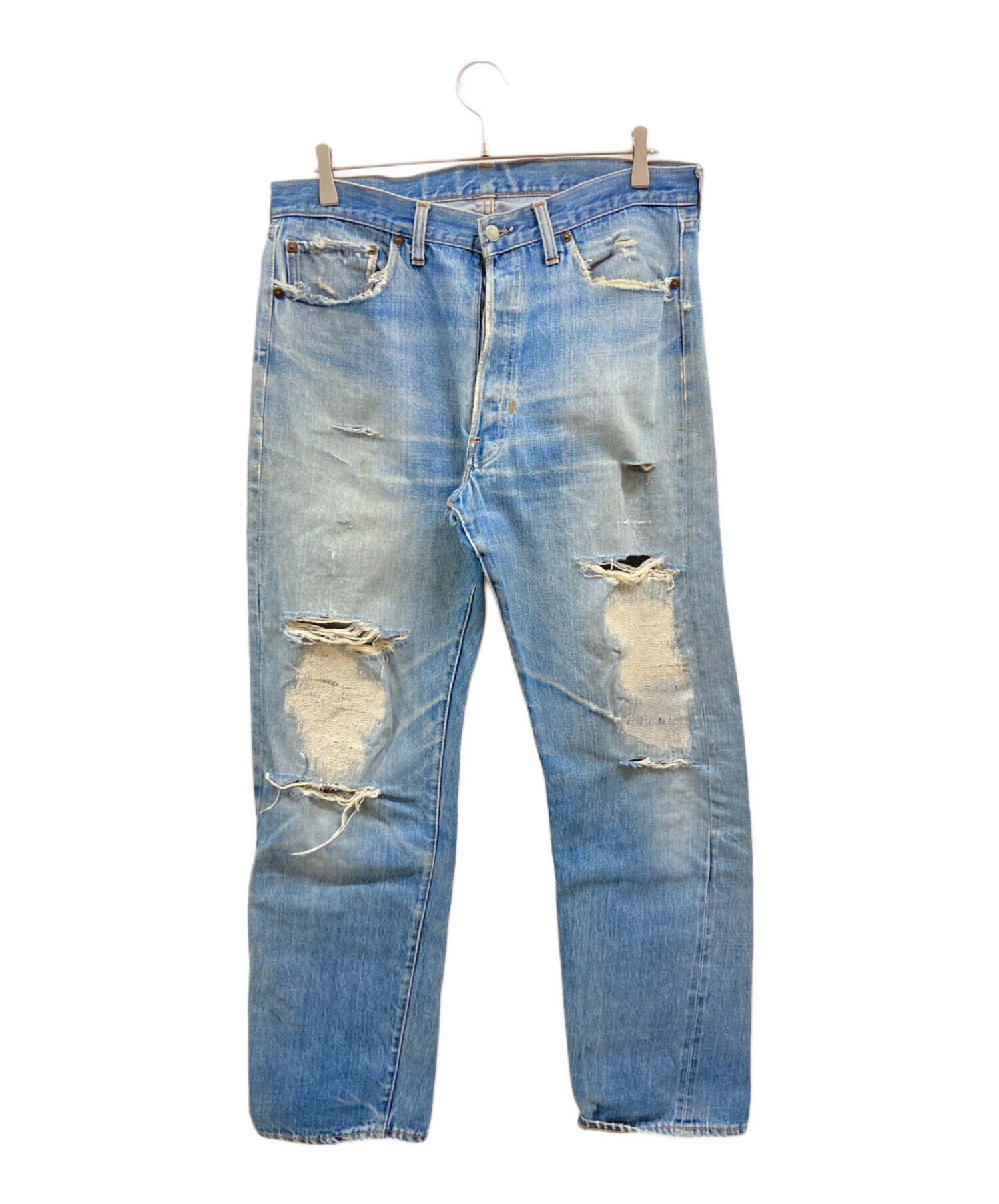 中古・古着通販】LEVI'S (リーバイス) 66前期 赤耳501デニムパンツ