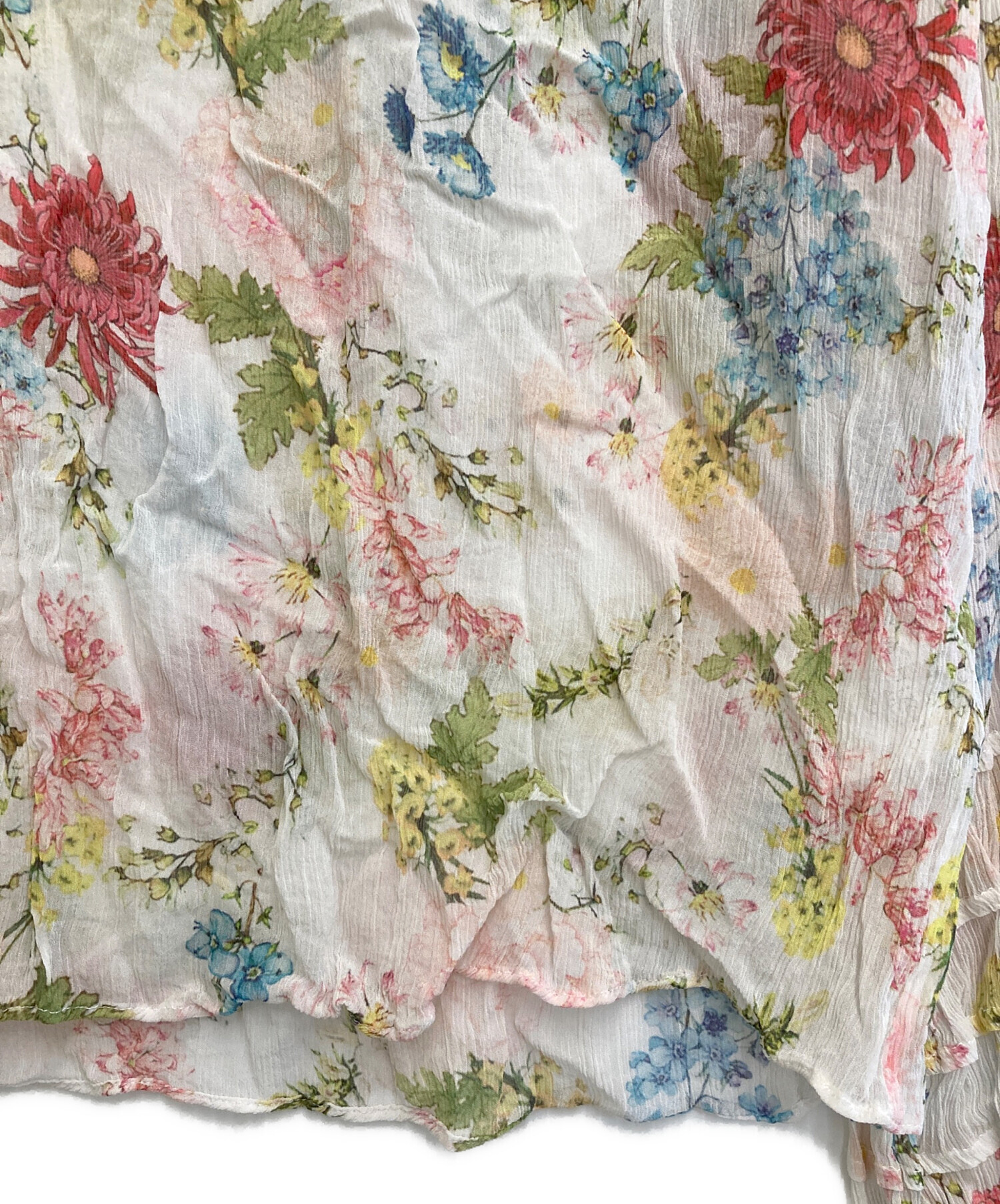 中古・古着通販】VIVIENNE TAM (ヴィヴィアンタム) 花柄ブラウス