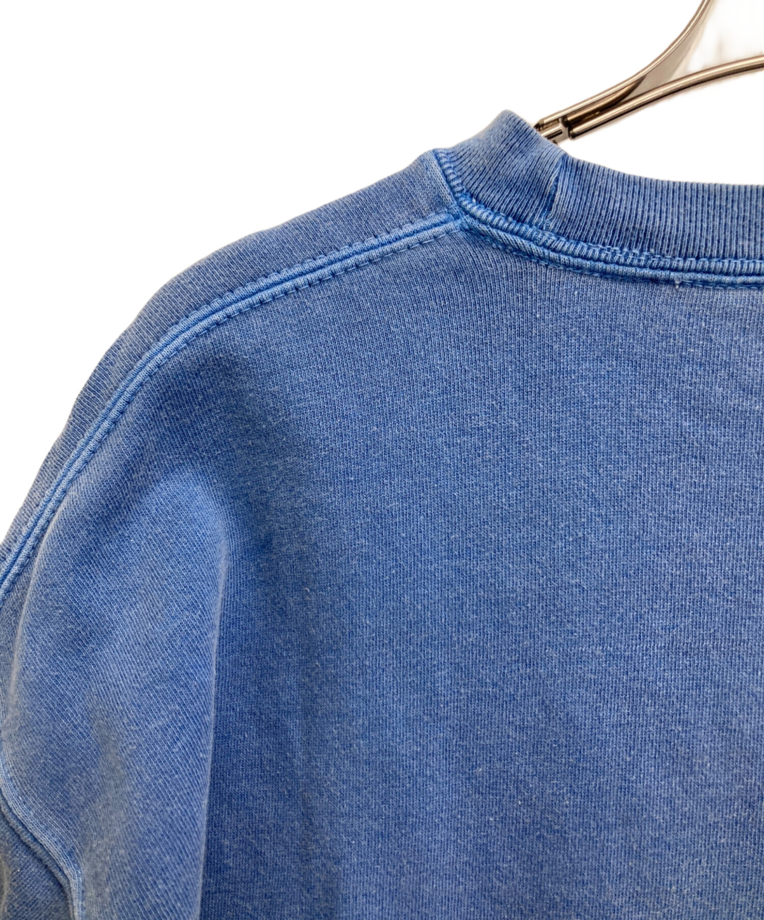 中古・古着通販】stussy (ステューシー) ロゴスウェット ブルー サイズ