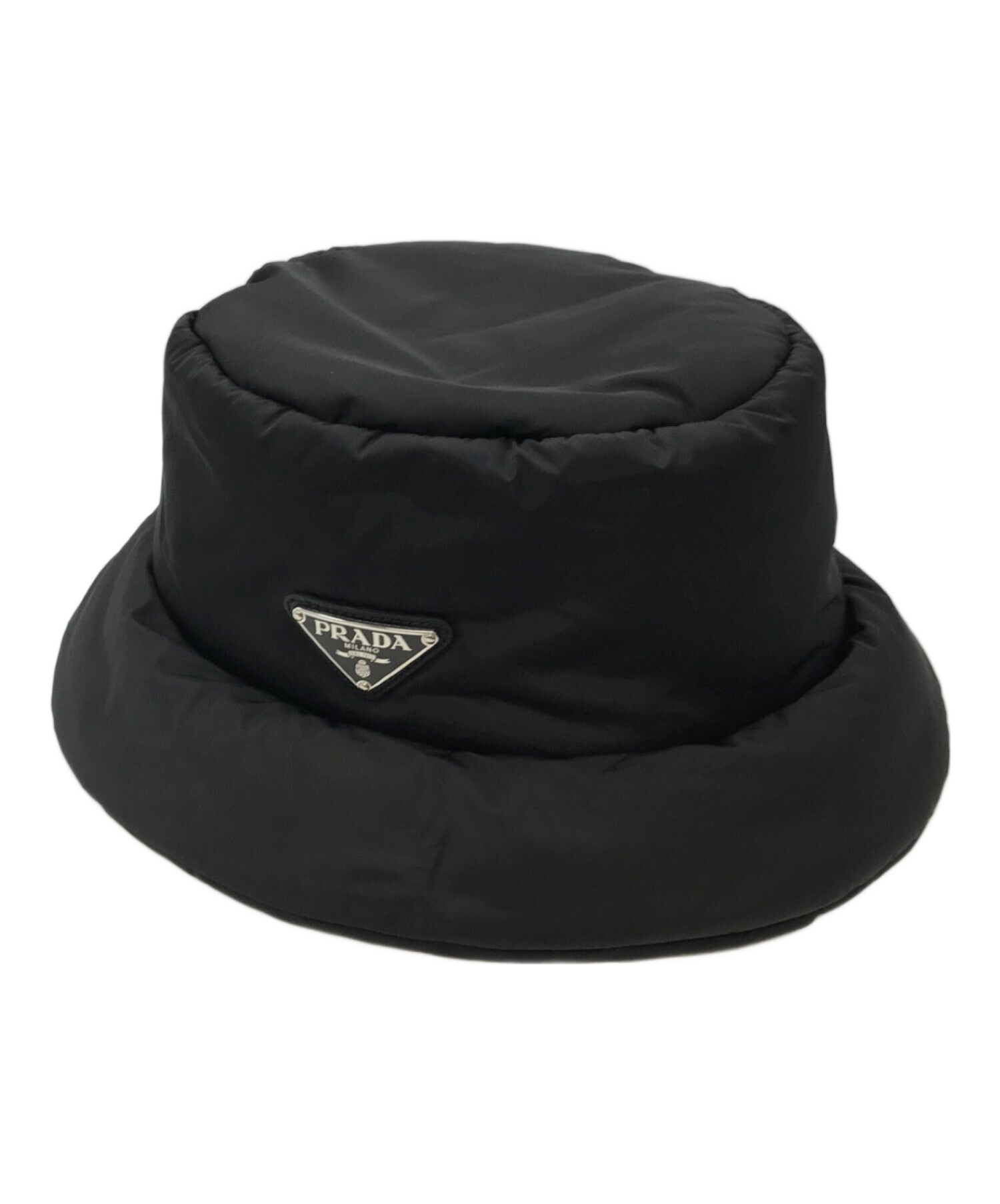 中古・古着通販】PRADA (プラダ) Re Nylon パデッドバケットハット