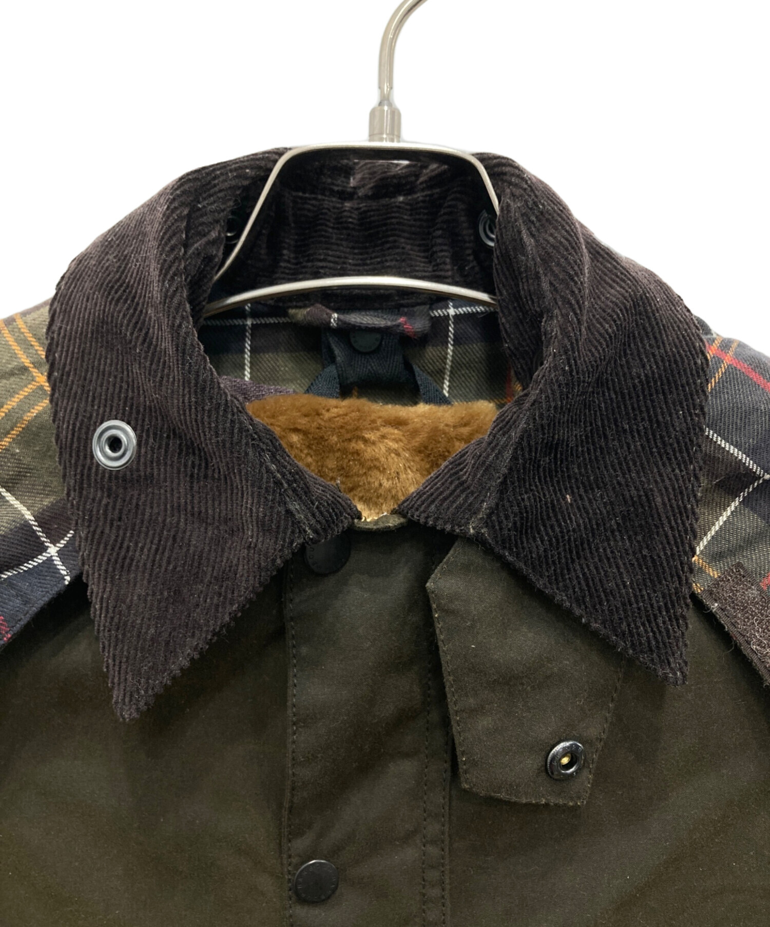 中古・古着通販】Barbour (バブアー) KIDSフードライナー付オイルド