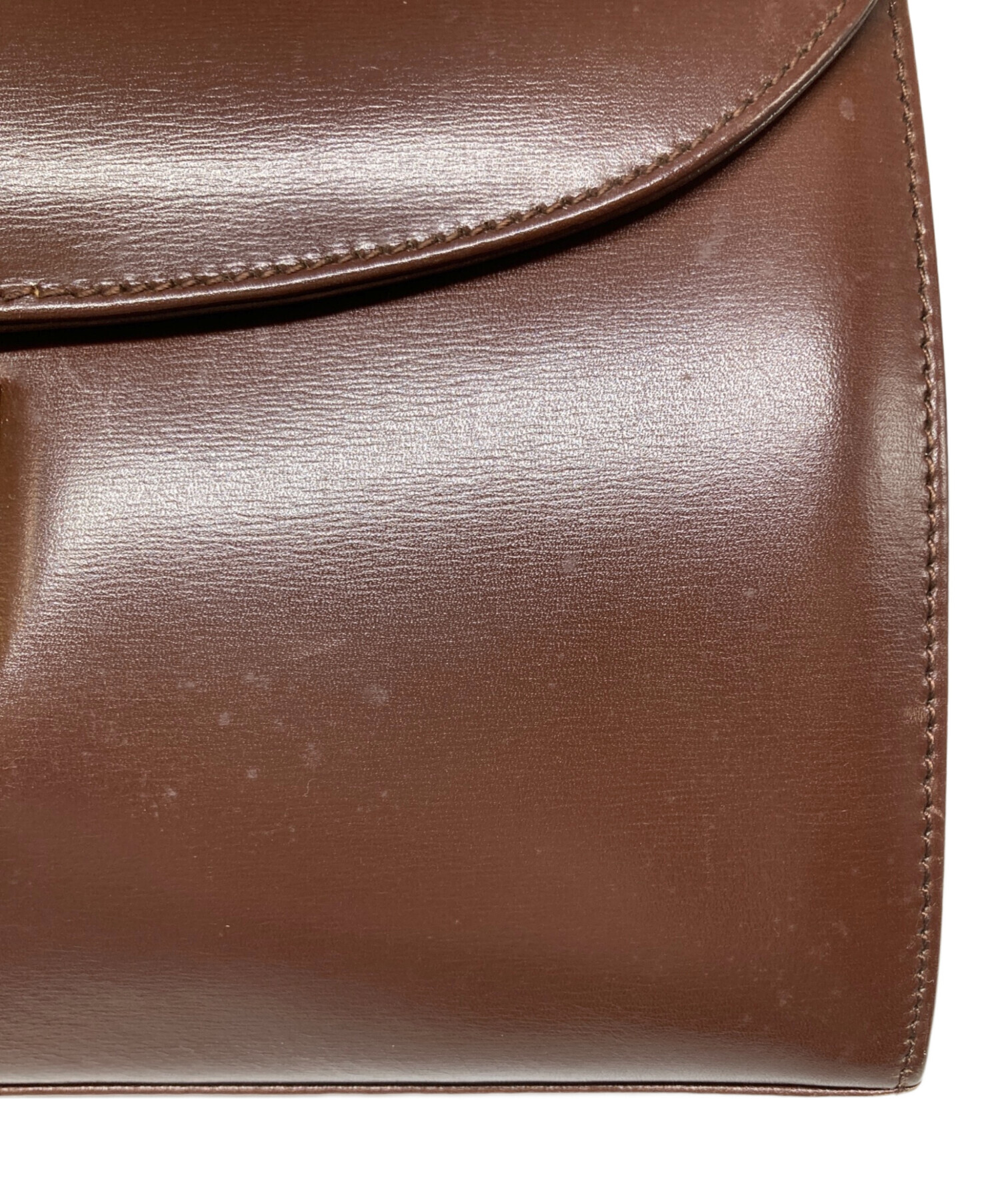 中古・古着通販】GUCCI (グッチ) ヴィンテージレザーショルダーバッグ