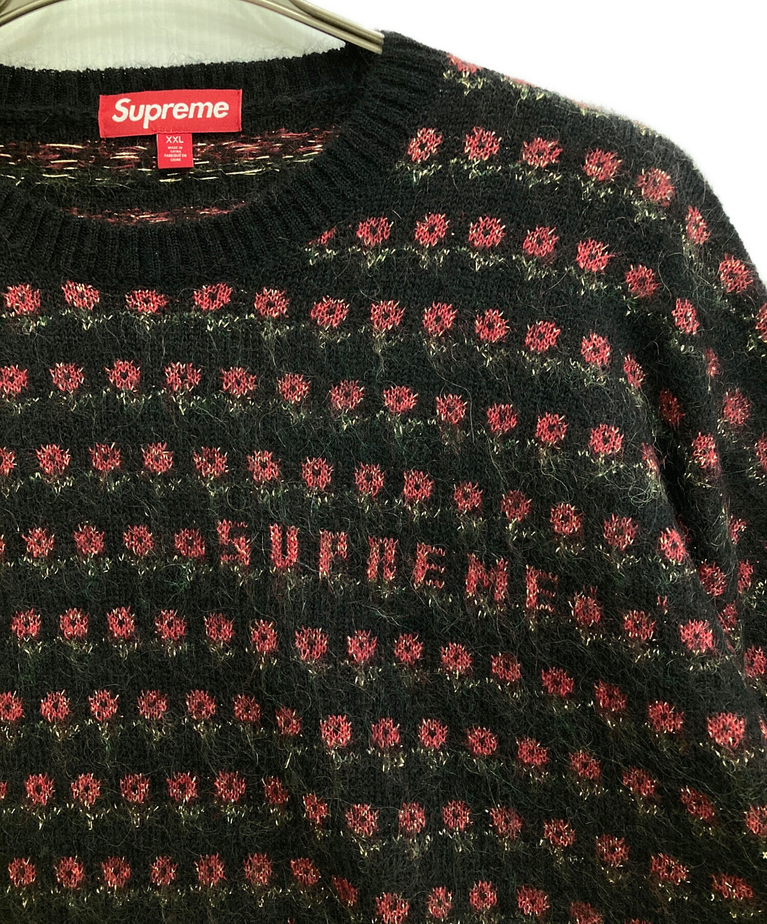 中古・古着通販】Supreme (シュプリーム) Flowers Metallic Sweater