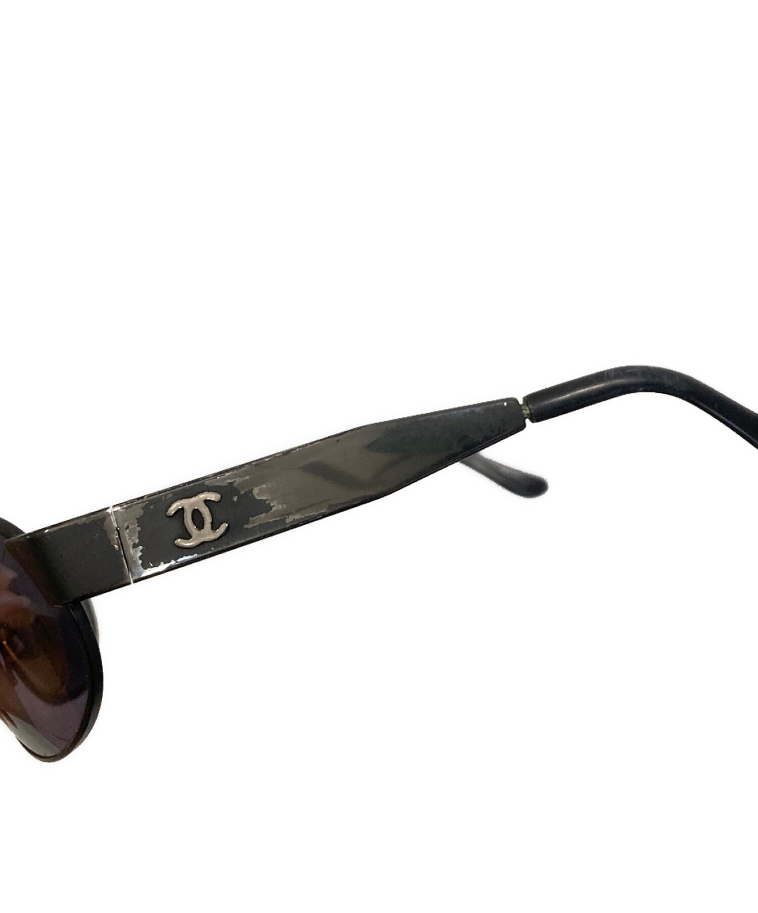 中古・古着通販】CHANEL (シャネル) ココマークサングラス ブラック