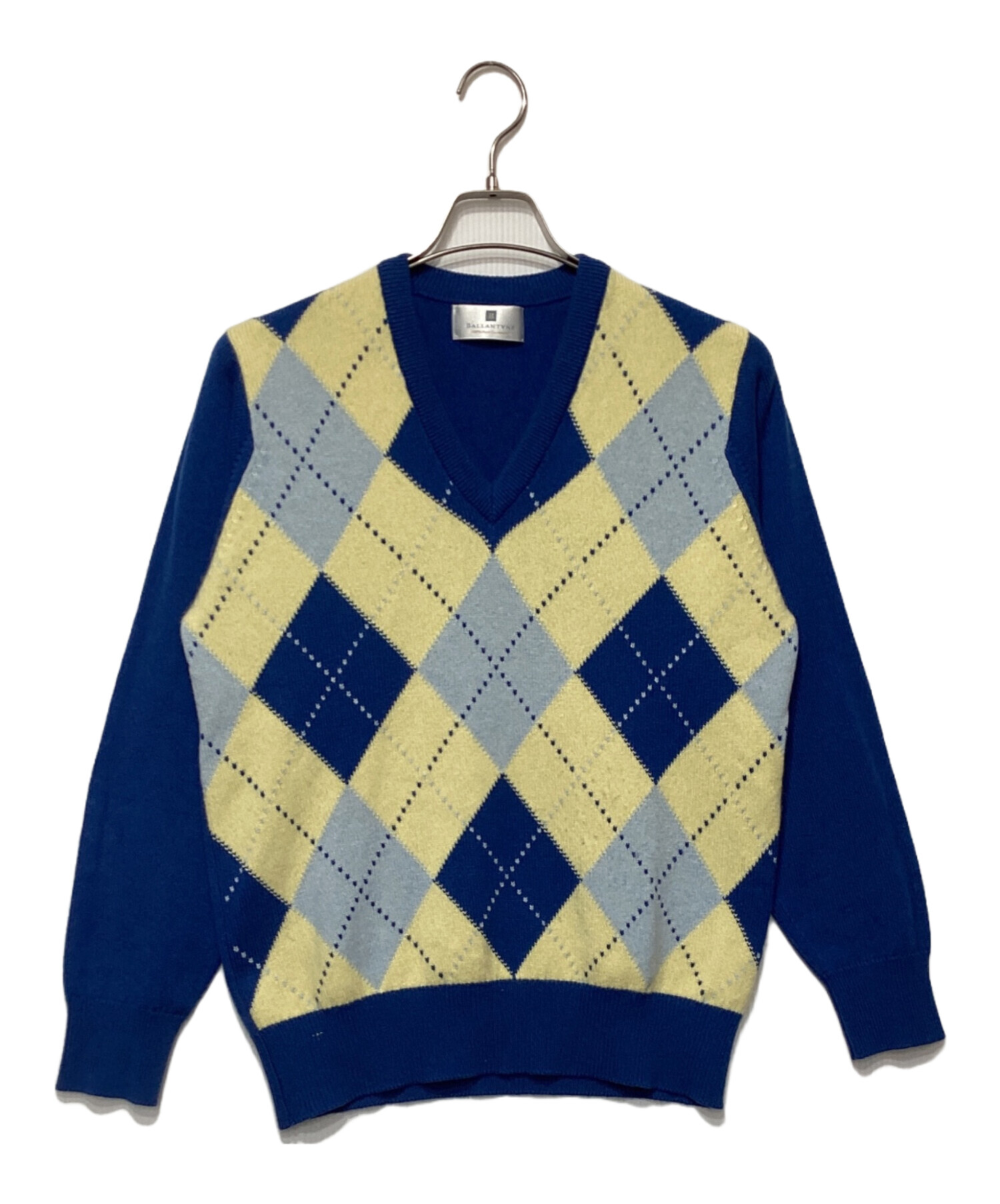 中古・古着通販】BALLANTYNE (バランタイン) カシミヤアーガイルニット