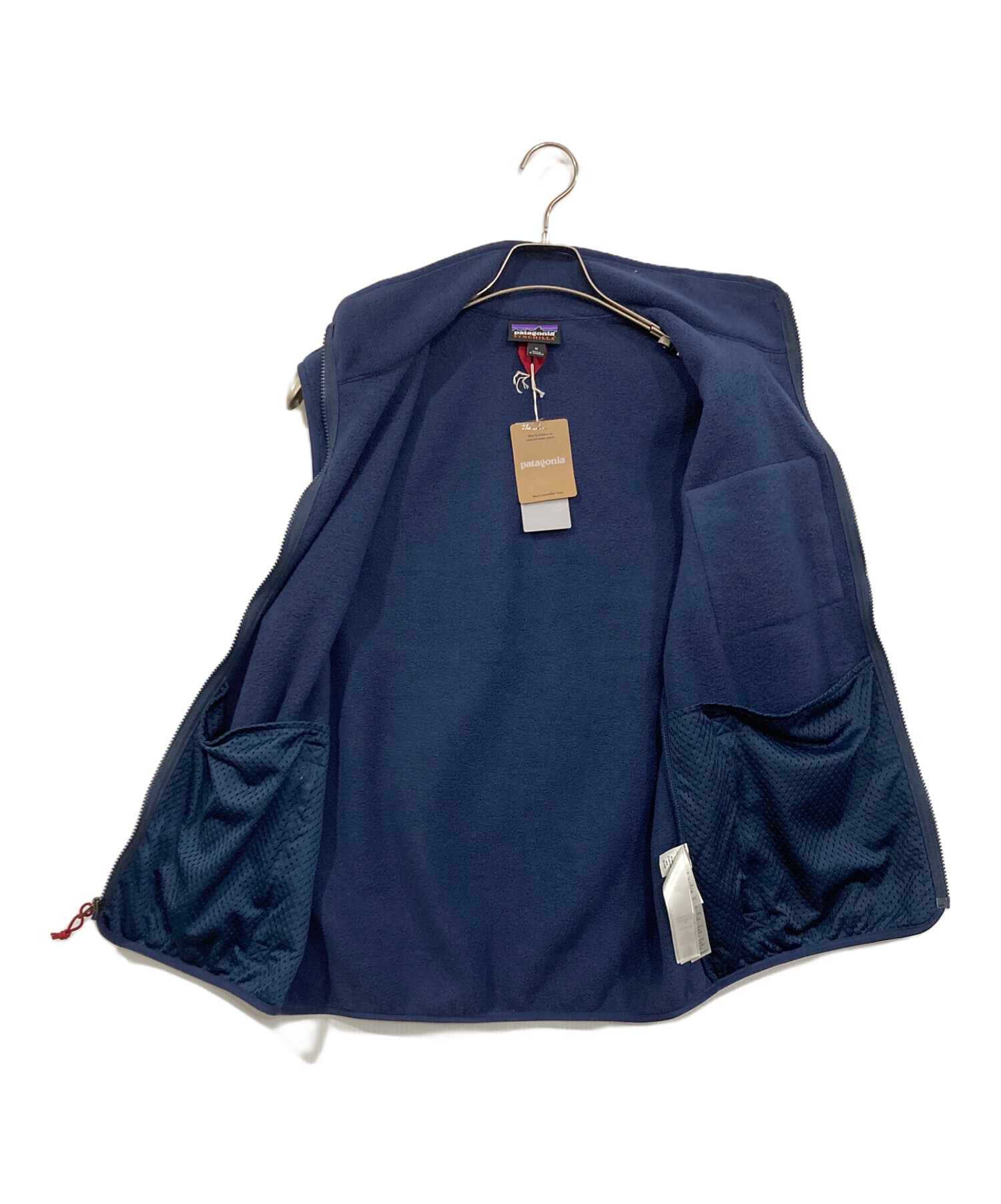 中古・古着通販】Patagonia (パタゴニア) シンチラベスト ネイビー