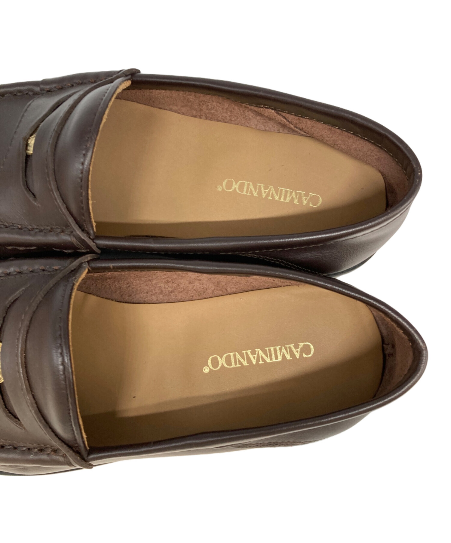 中古・古着通販】Caminando (カミナンド) COIN ローファー ブラウン