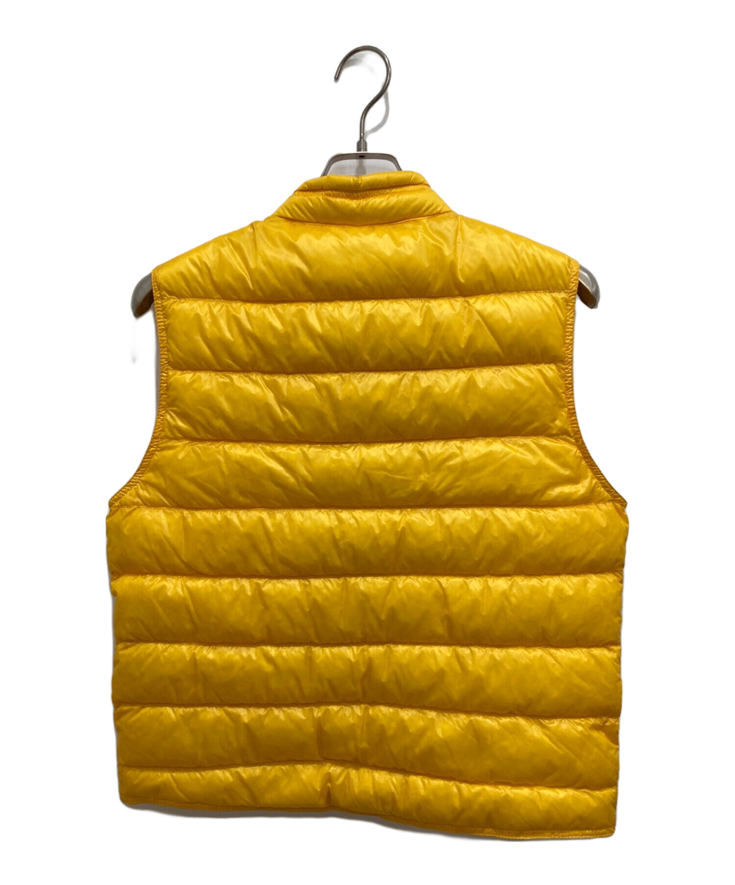 中古・古着通販】MONCLER (モンクレール) ライトダウンベスト イエロー