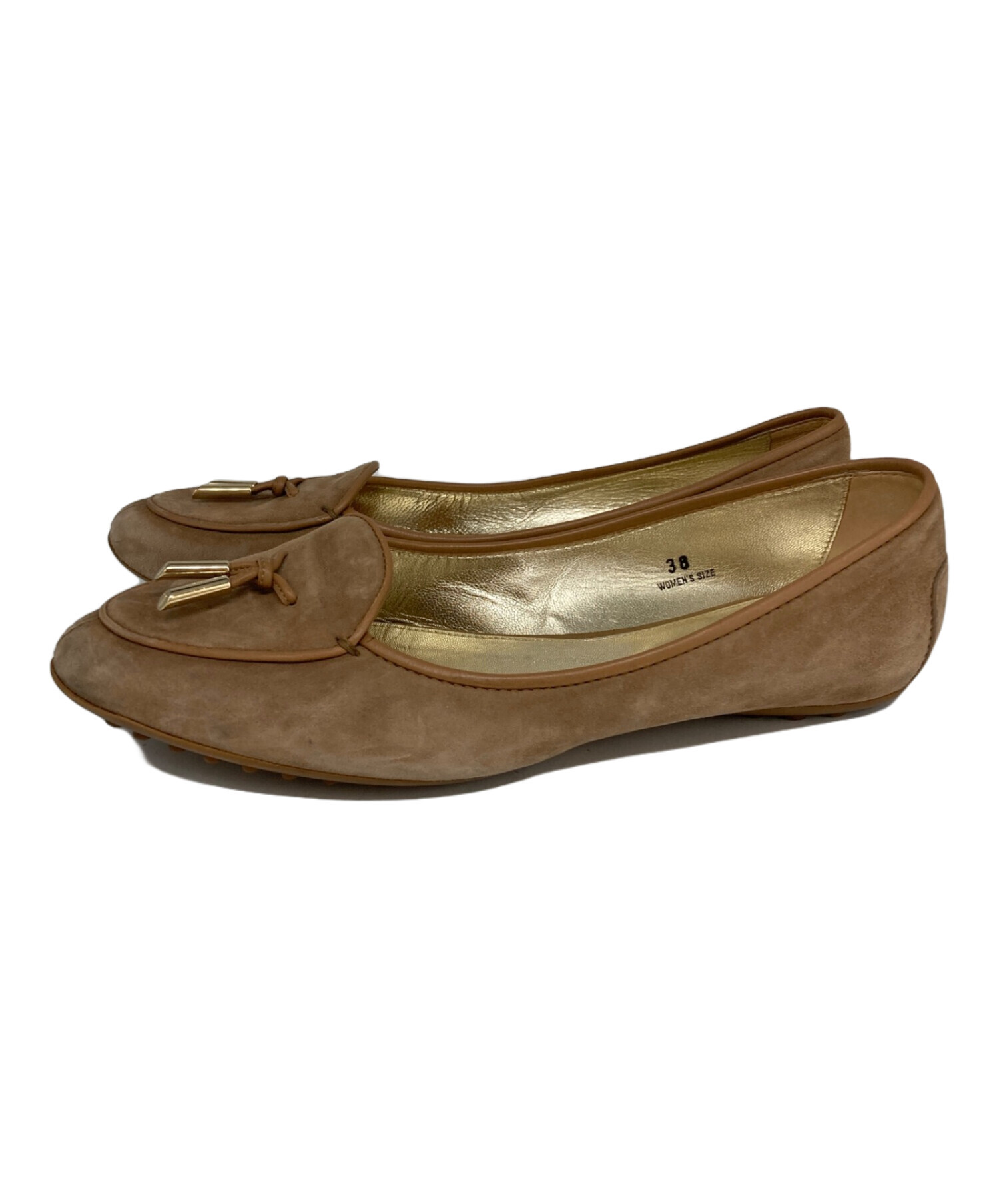 中古・古着通販】TOD'S (トッズ) ドライビングシューズ ベージュ