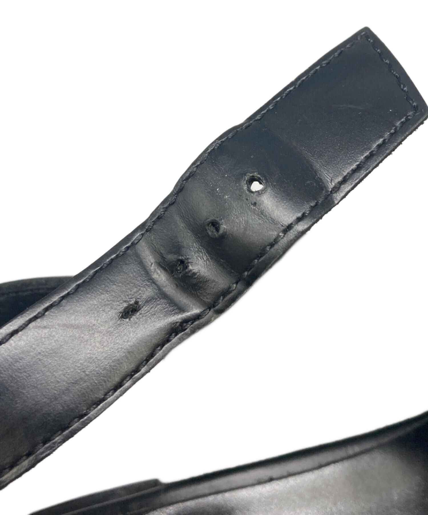 中古・古着通販】HEREU (ヘリュー) スリングバックローファー ブラック