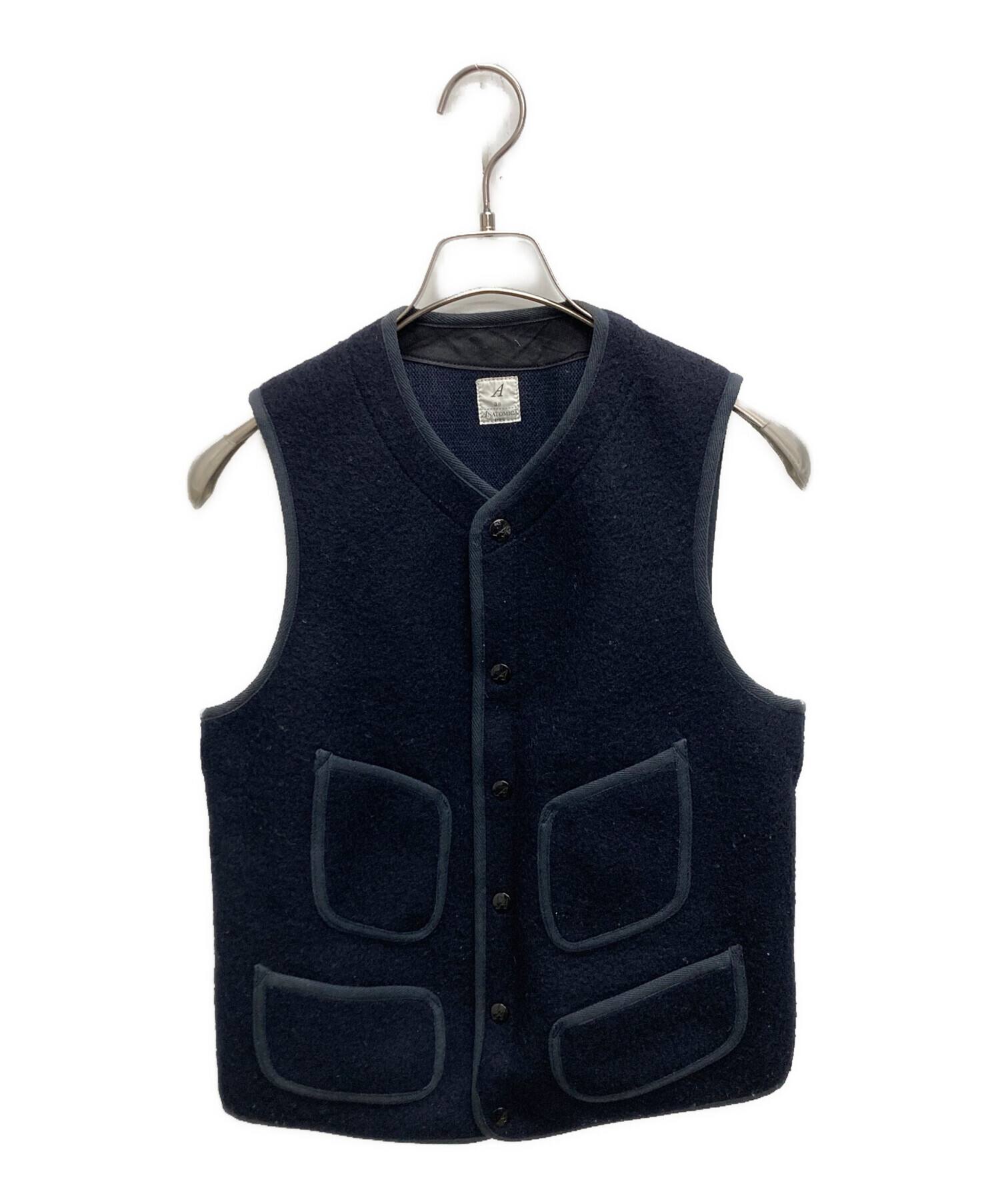 中古・古着通販】ANATOMICA (アナトミカ) ビーチクロスベスト ネイビー