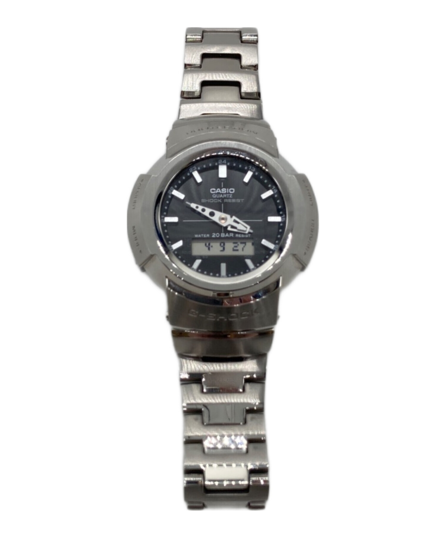 中古・古着通販】CASIO (カシオ) 腕時計 AWM-500D-1AJF 5640 ブラック