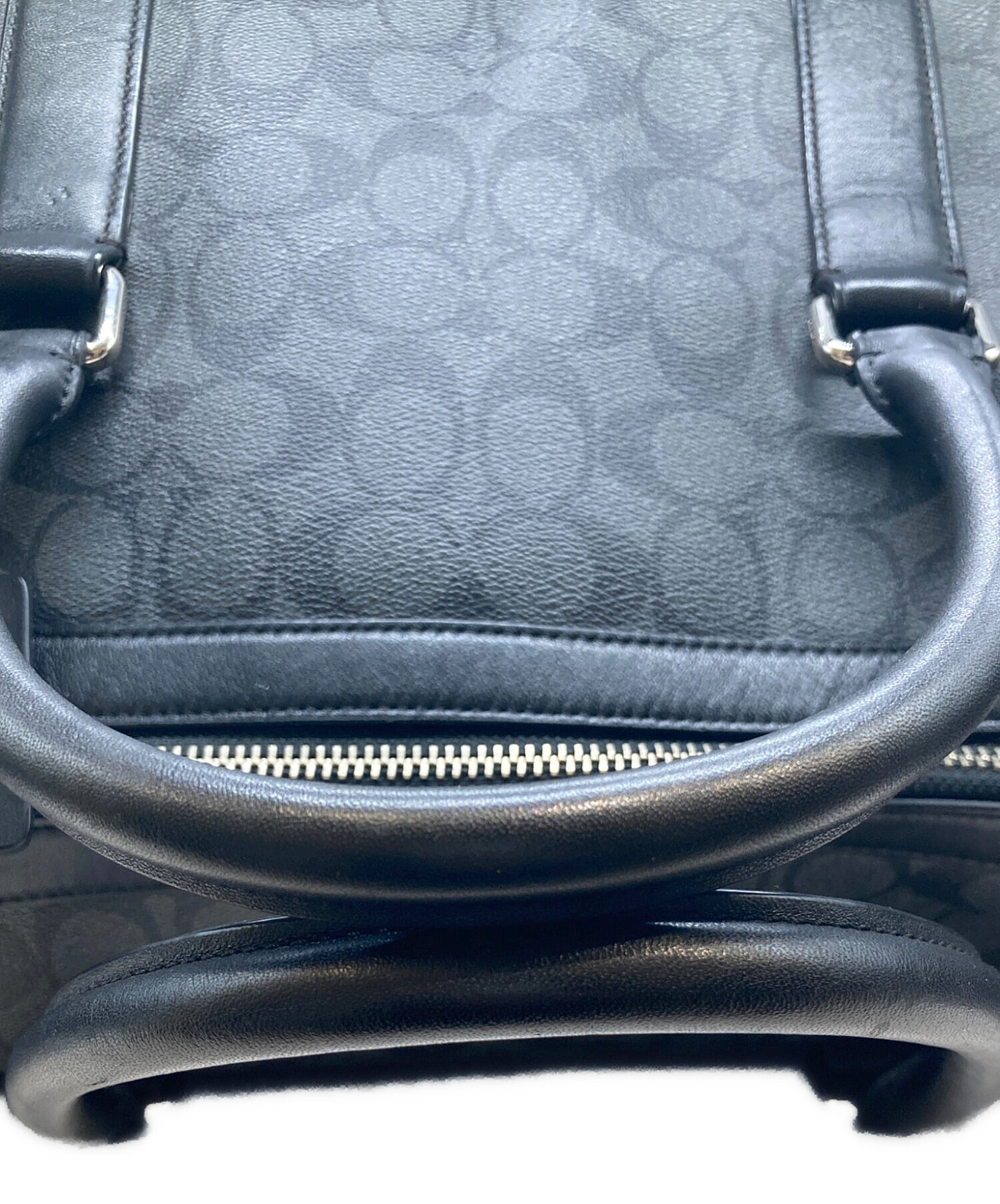 中古・古着通販】COACH (コーチ) ボストンバッグ F93456 ブラック