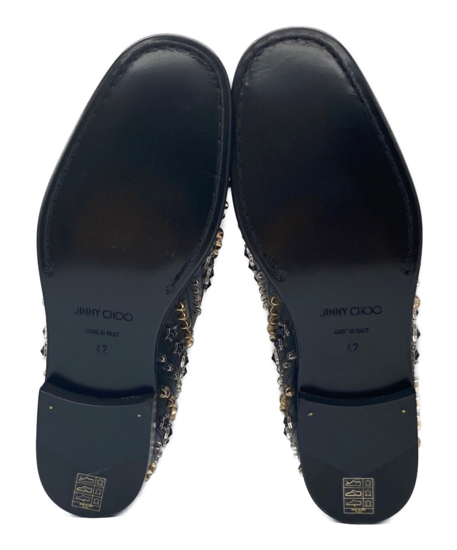 中古・古着通販】JIMMY CHOO (ジミーチュウ) THAME スタースタッズ付き