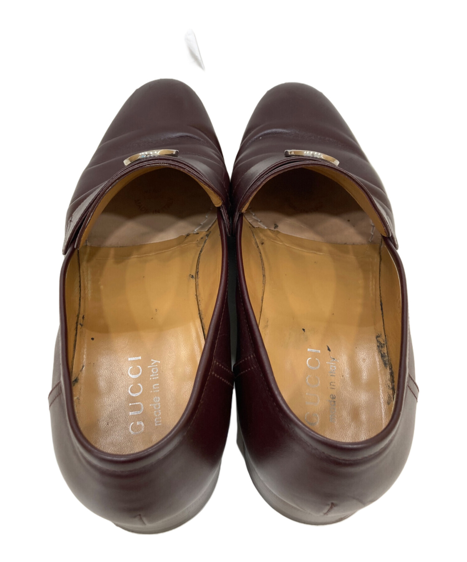 中古・古着通販】GUCCI (グッチ) インターロッキングG レザー