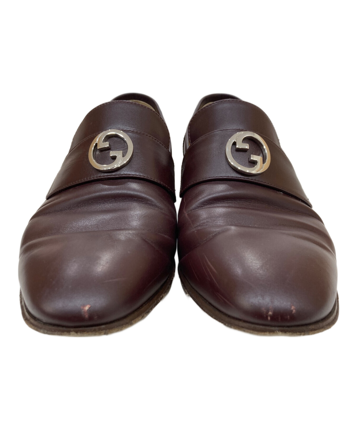 中古・古着通販】GUCCI (グッチ) インターロッキングG レザー