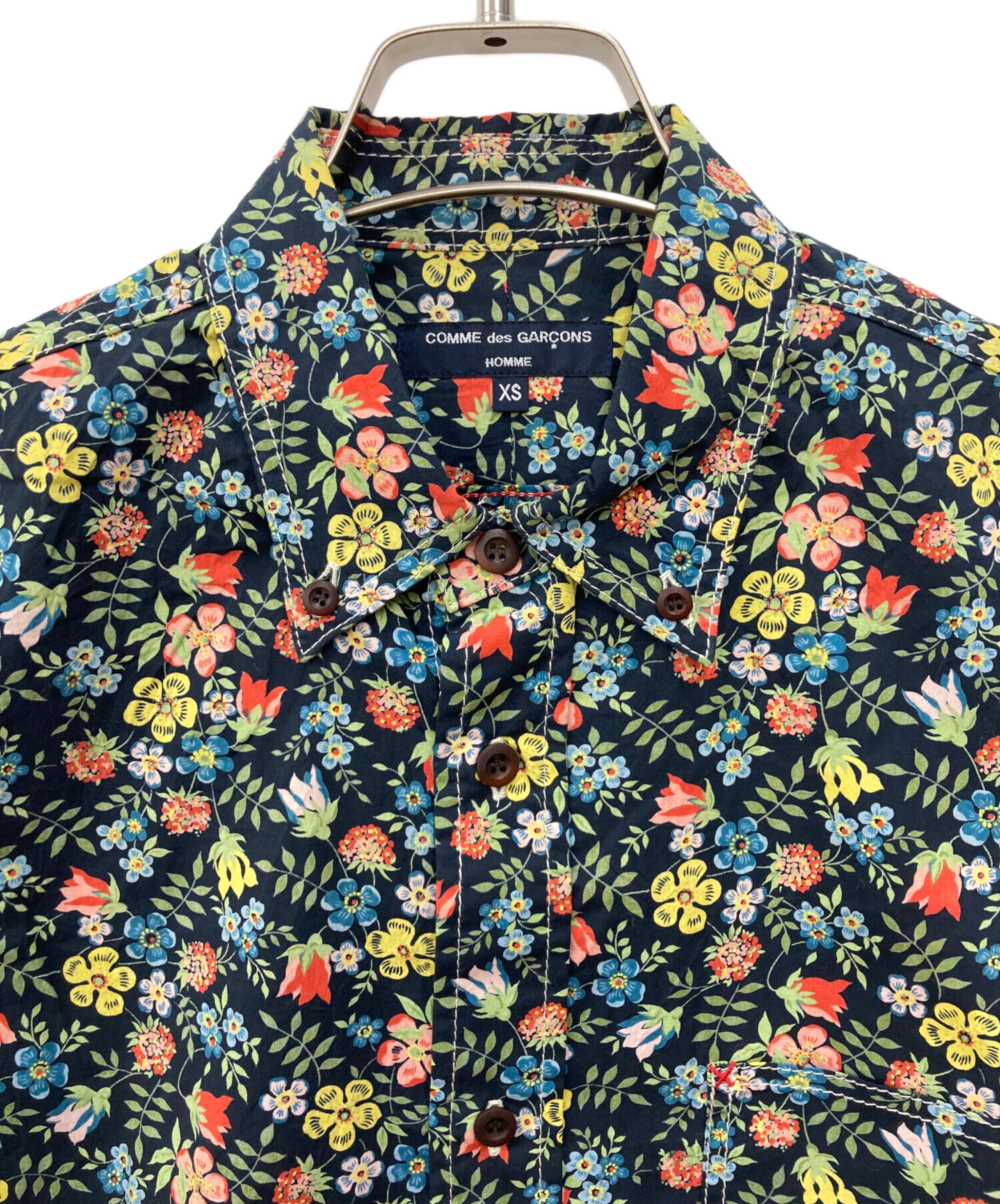 中古・古着通販】COMME des GARCONS (コムデギャルソン) 花柄シャツ