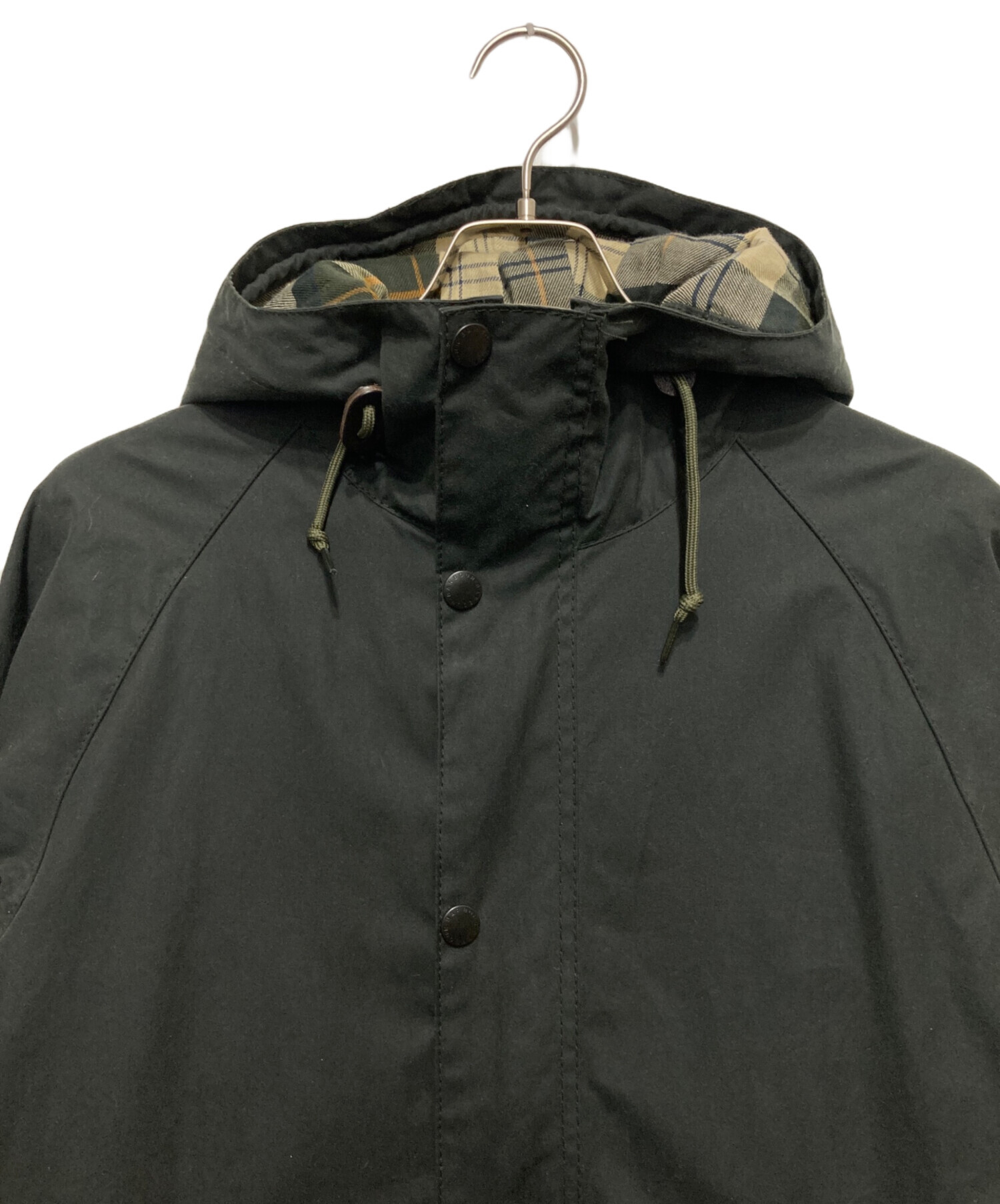 中古・古着通販】Barbour (バブアー) HOODED HUNTING WAX オリーブ