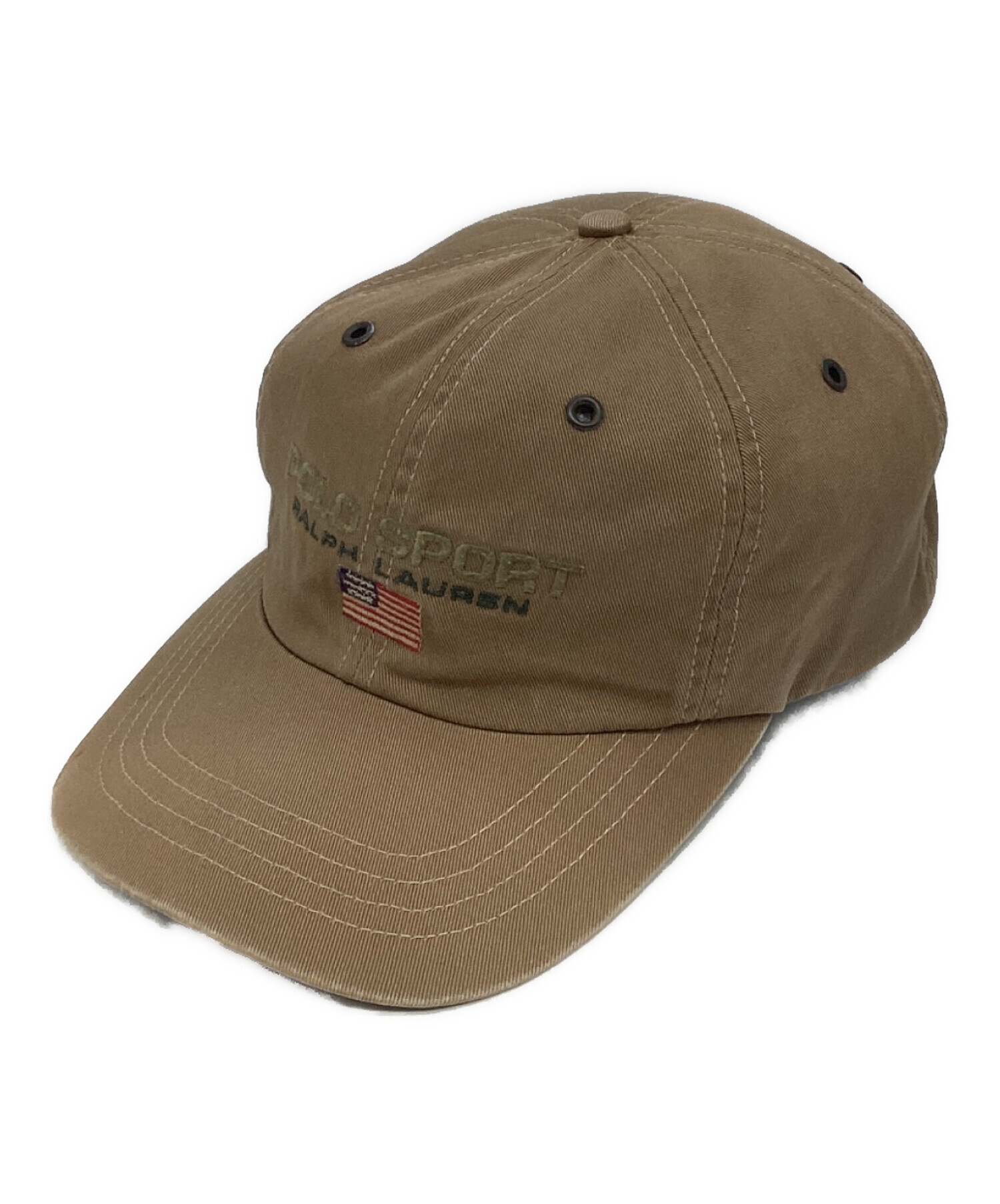 中古・古着通販】POLO SPORT (ポロスポーツ) 90s ロゴキャップ