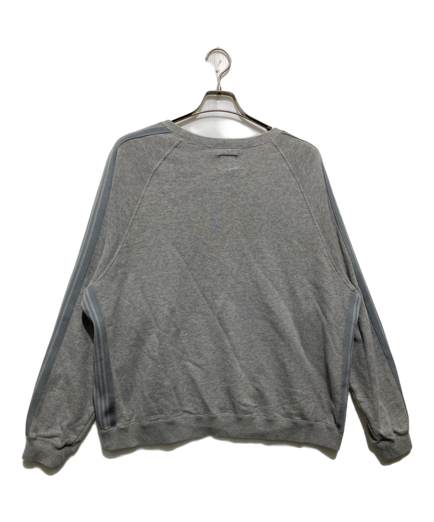 中古・古着通販】Needles (ニードルズ) クルーネックスウェット グレー