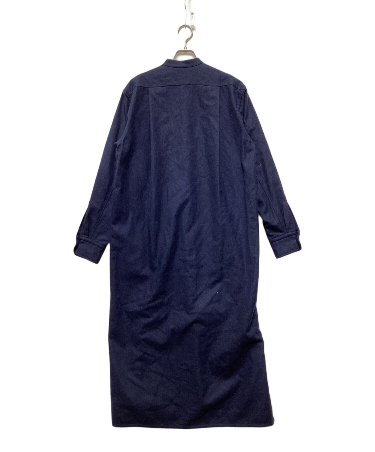 中古・古着通販】BLAMINK (ブラミンク) ウールフラノワンピース