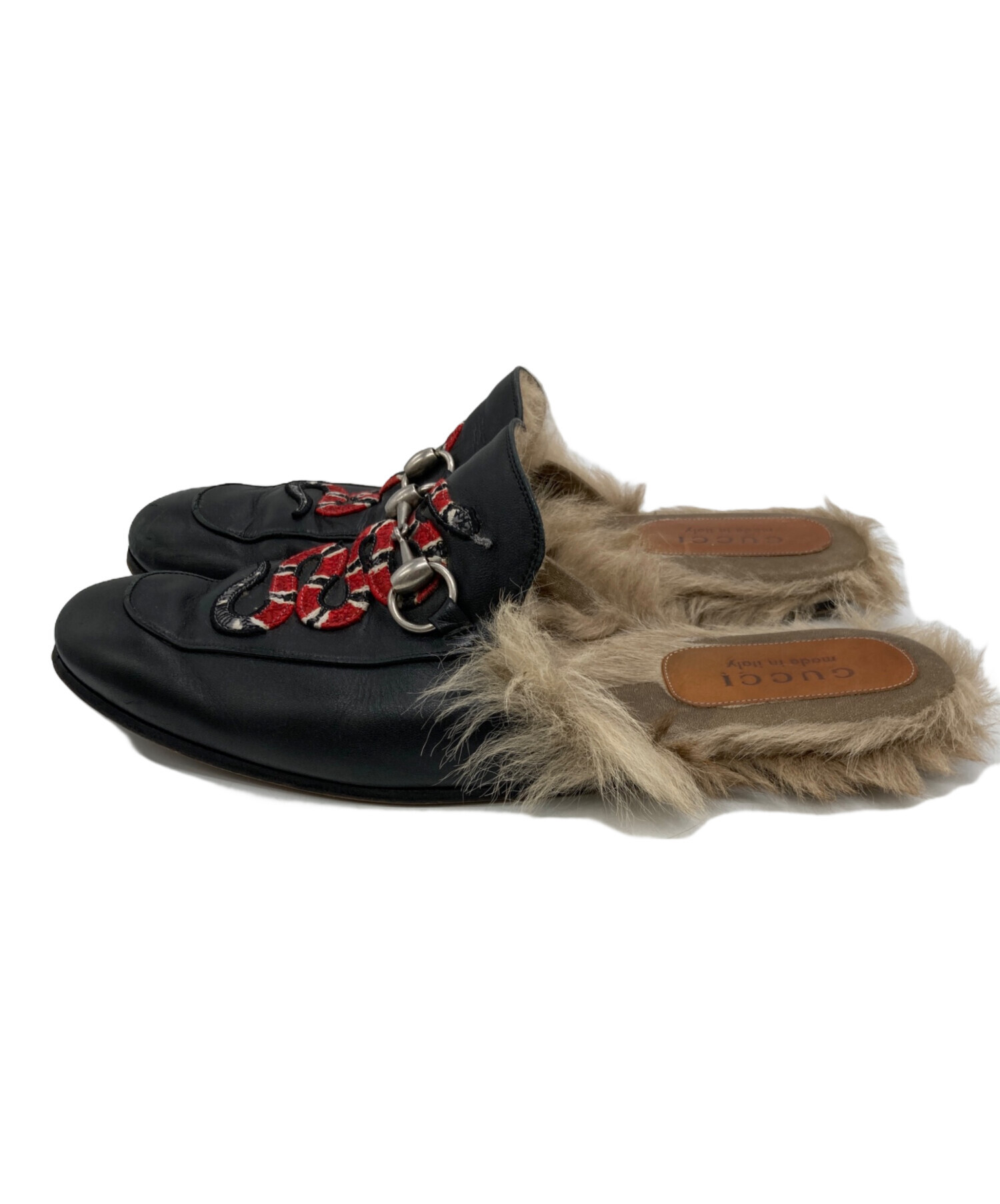 中古・古着通販】GUCCI (グッチ) プリンスタウン スネーク ホース